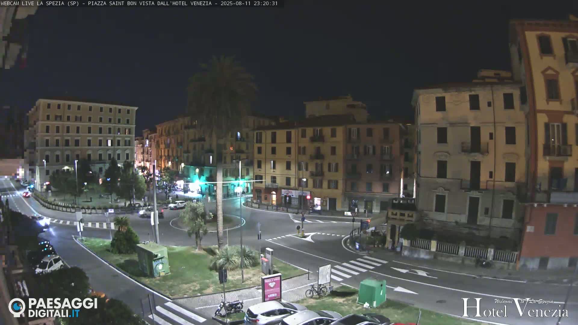 La Spezia Piazza Saint Bon Square Live Cam - Liguria, Italy