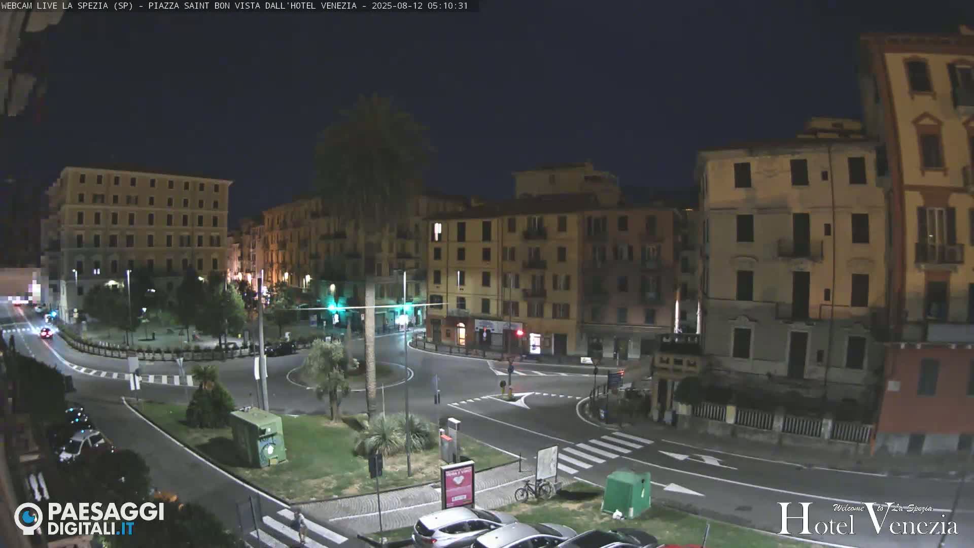 La Spezia Piazza Saint Bon Square Live Cam - Liguria, Italy