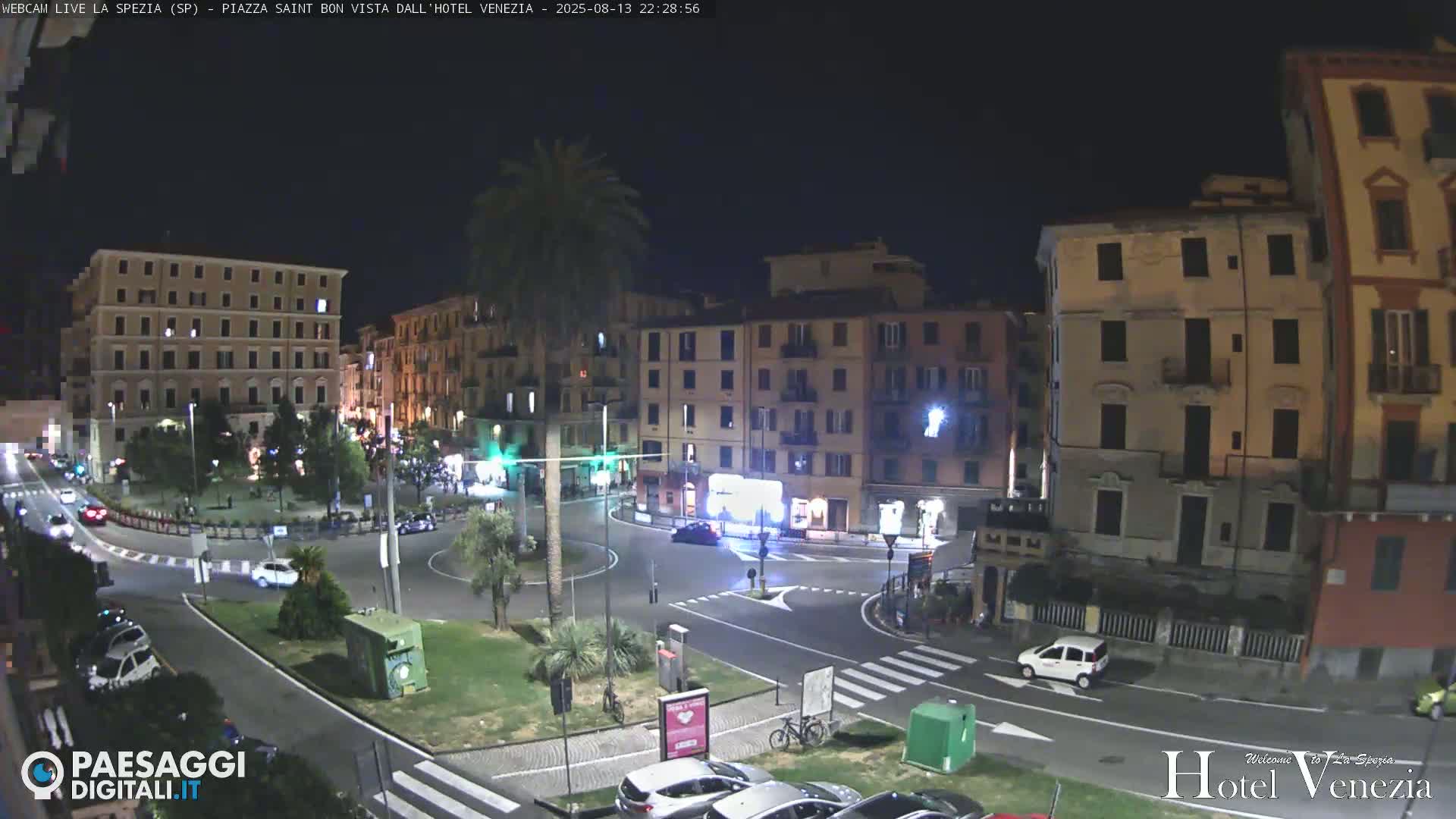 La Spezia Piazza Saint Bon Square Live Cam - Liguria, Italy