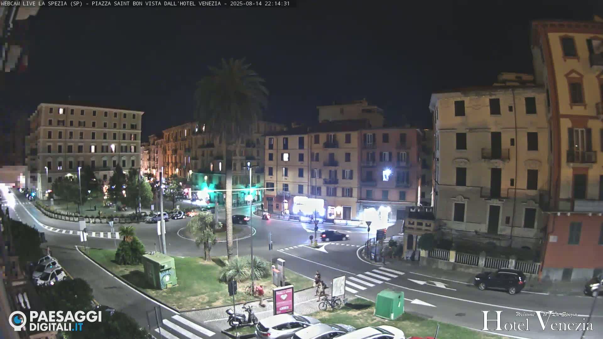 La Spezia Piazza Saint Bon Square Live Cam - Liguria, Italy