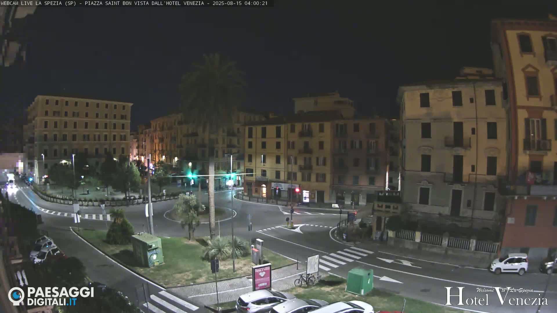 La Spezia Piazza Saint Bon Square Live Cam - Liguria, Italy