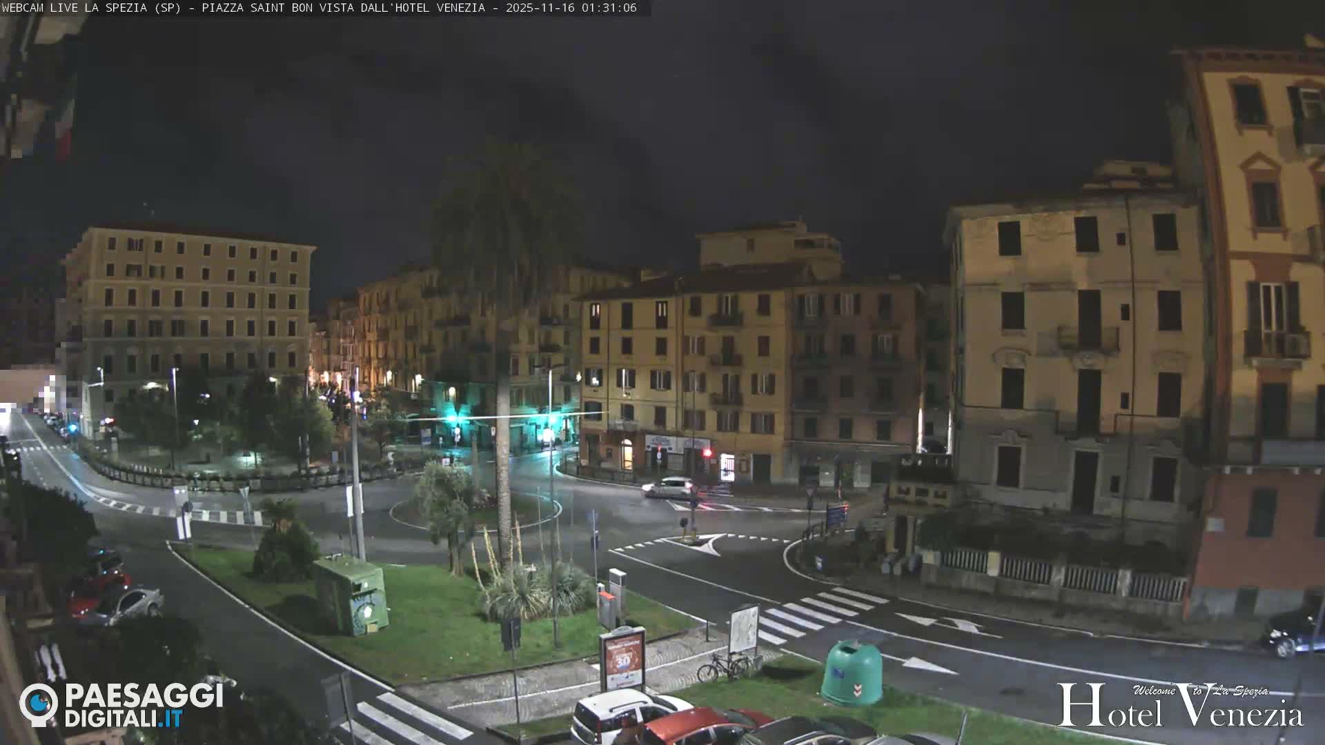 La Spezia Piazza Saint Bon Square Live Cam - Liguria, Italy