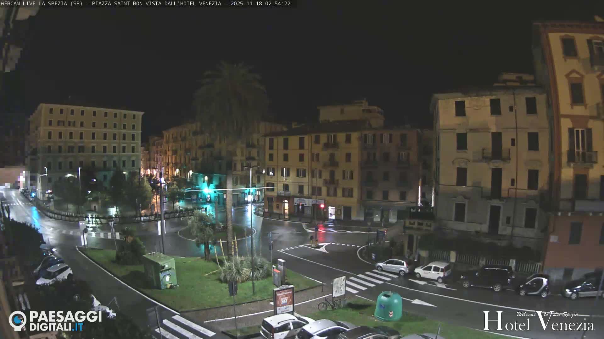 La Spezia Piazza Saint Bon Square Live Cam - Liguria, Italy