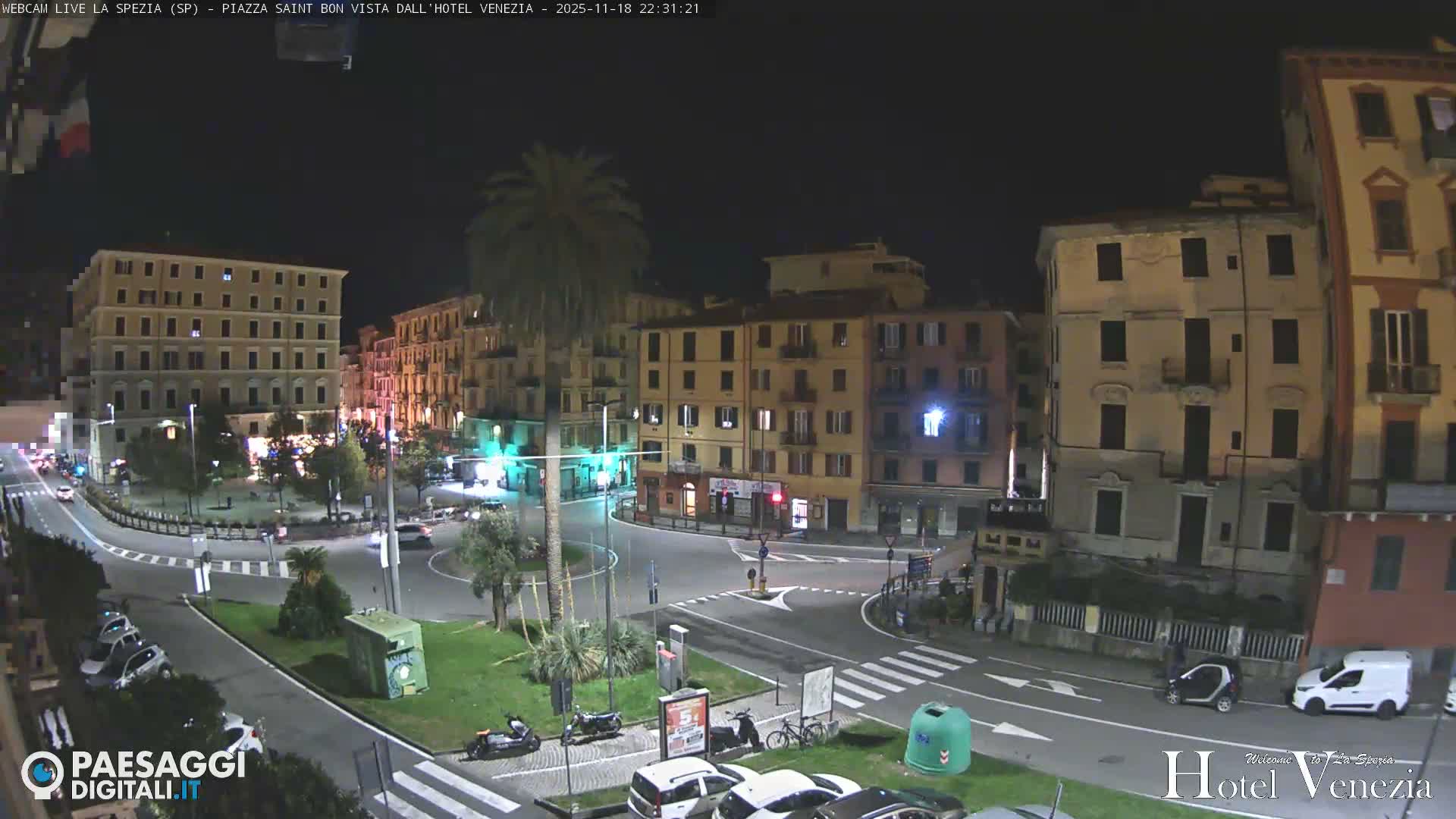 La Spezia Piazza Saint Bon Square Live Cam - Liguria, Italy