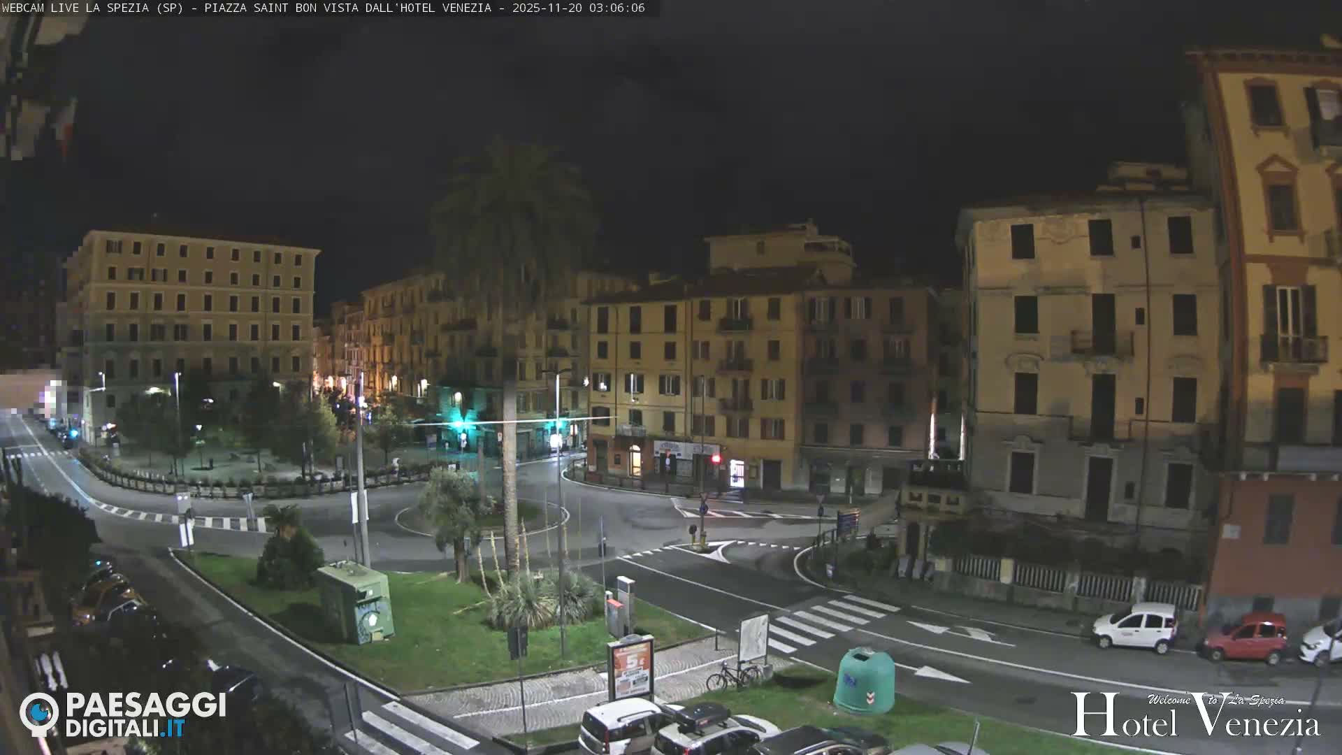 La Spezia Piazza Saint Bon Square Live Cam - Liguria, Italy
