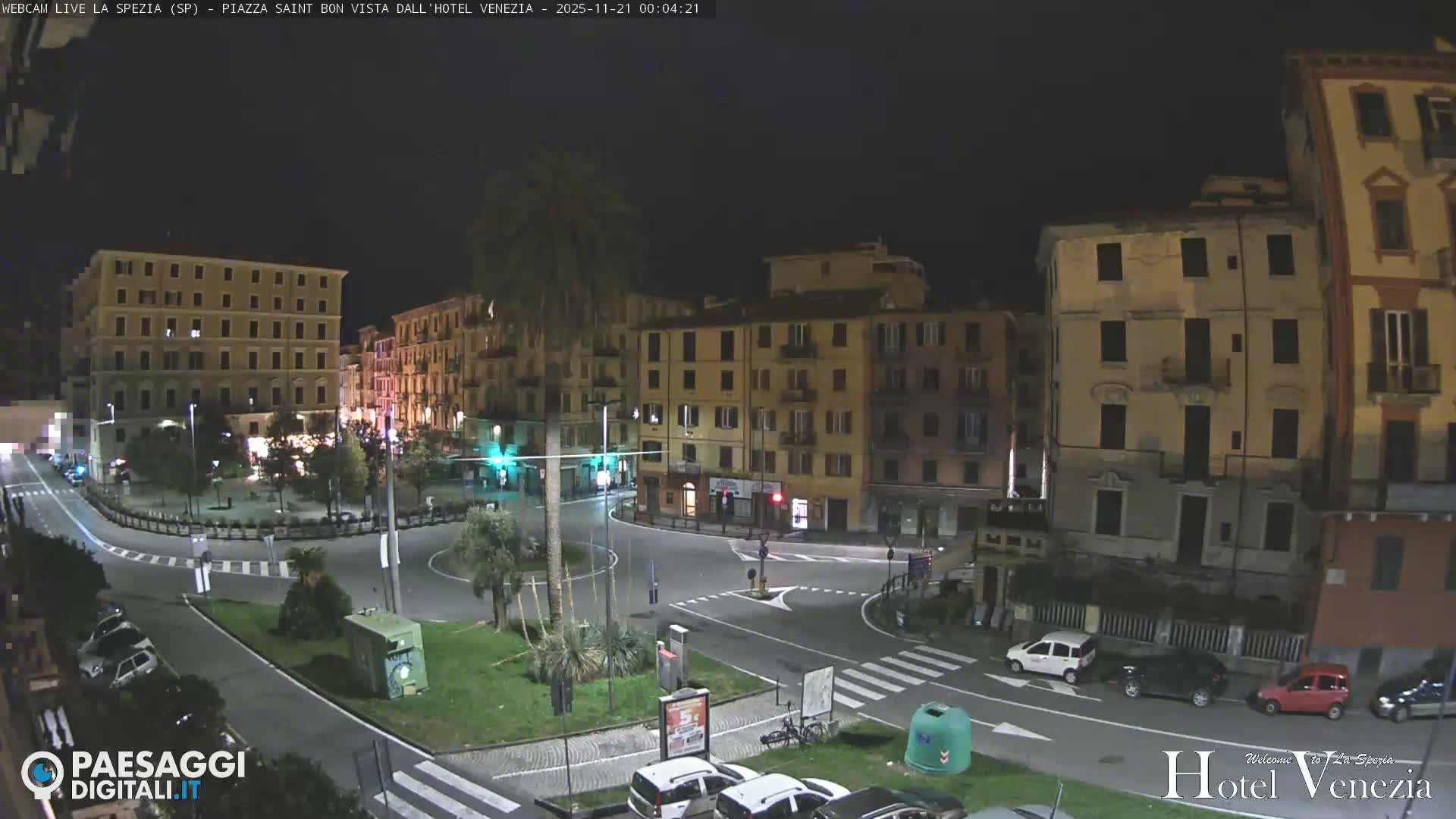 La Spezia Piazza Saint Bon Square Live Cam - Liguria, Italy
