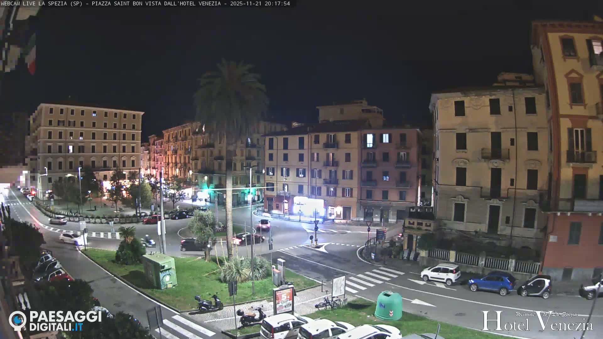 La Spezia Piazza Saint Bon Square Live Cam - Liguria, Italy