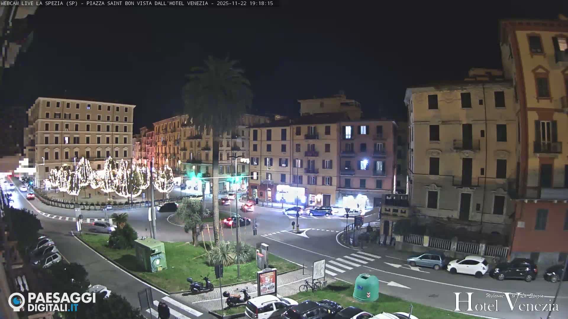 La Spezia Piazza Saint Bon Square Live Cam - Liguria, Italy