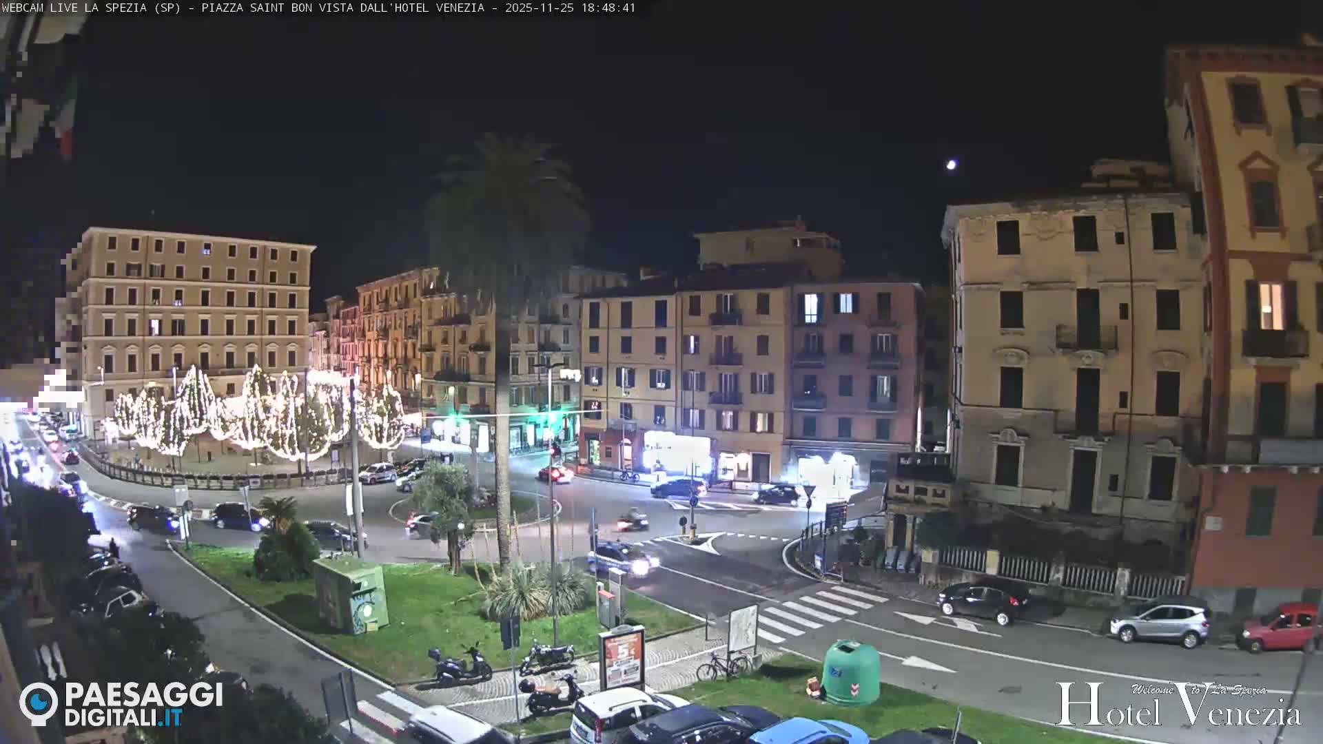La Spezia Piazza Saint Bon Square Live Cam - Liguria, Italy