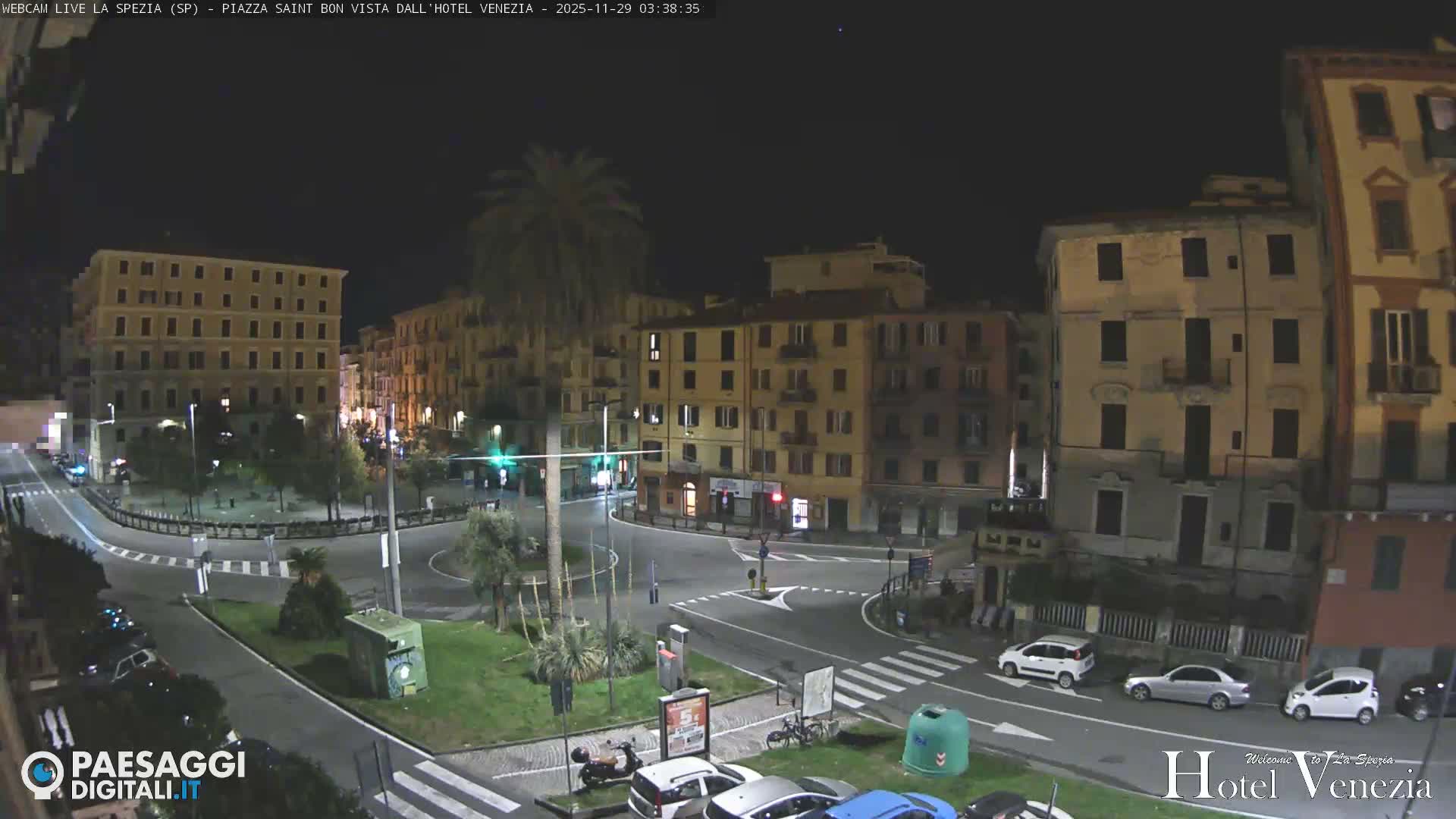 La Spezia Piazza Saint Bon Square Live Cam - Liguria, Italy