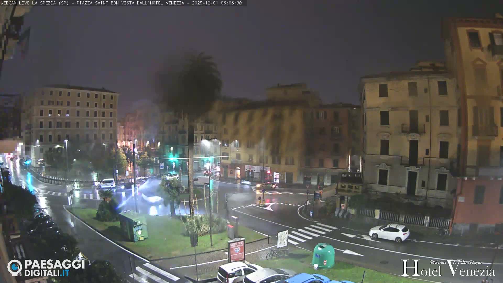 La Spezia Piazza Saint Bon Square Live Cam - Liguria, Italy