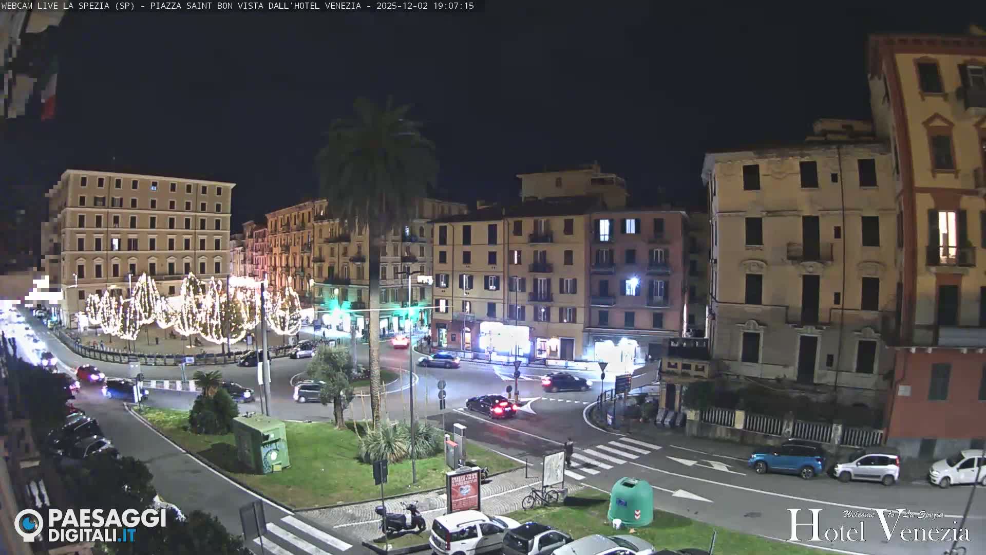 La Spezia Piazza Saint Bon Square Live Cam - Liguria, Italy