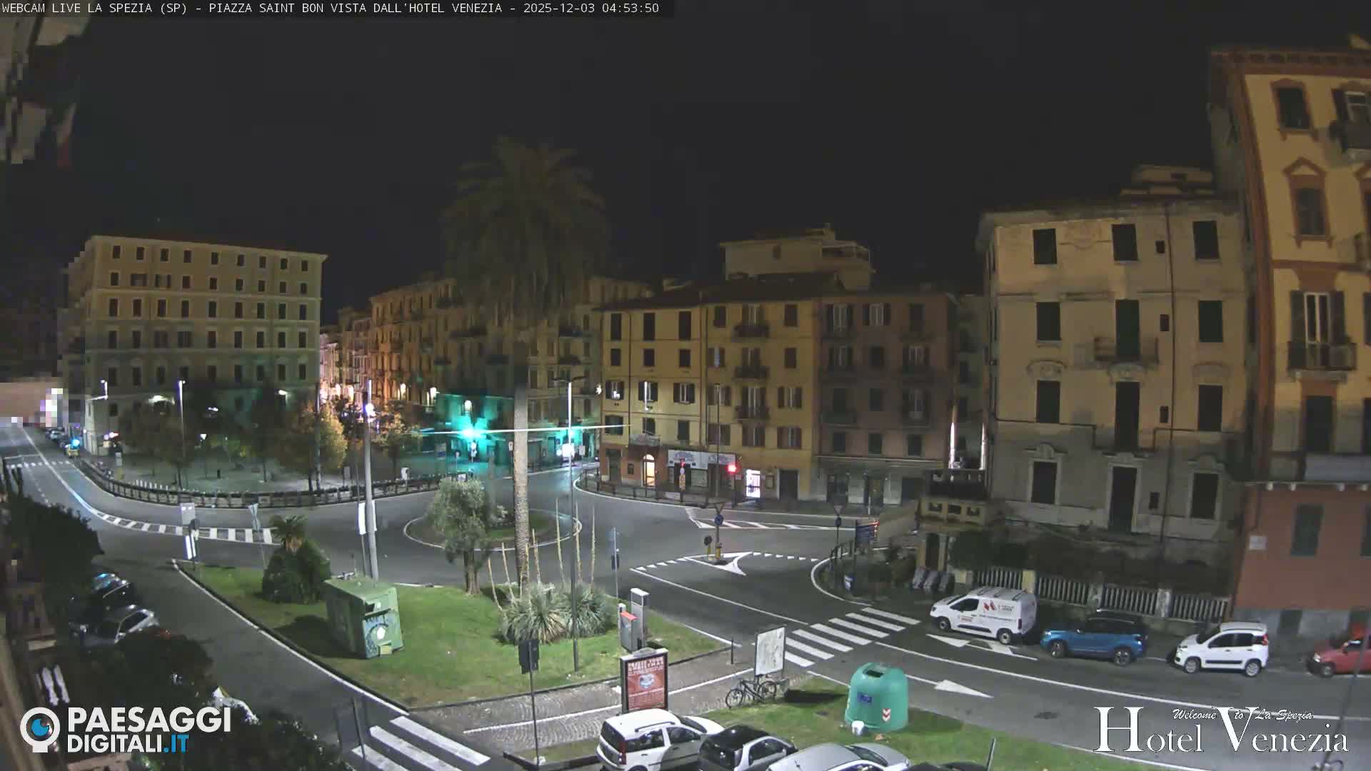 La Spezia Piazza Saint Bon Square Live Cam - Liguria, Italy