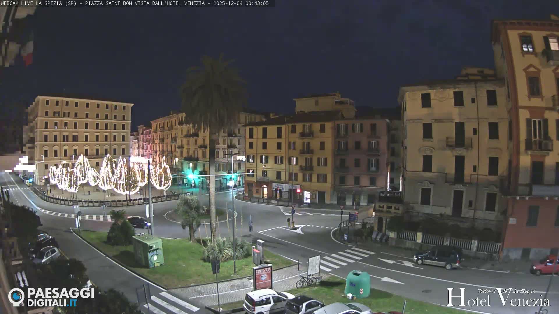 La Spezia Piazza Saint Bon Square Live Cam - Liguria, Italy