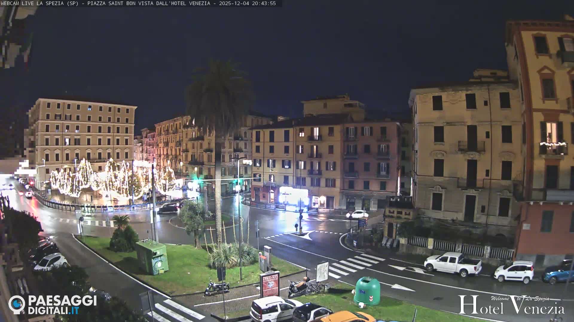 La Spezia Piazza Saint Bon Square Live Cam - Liguria, Italy