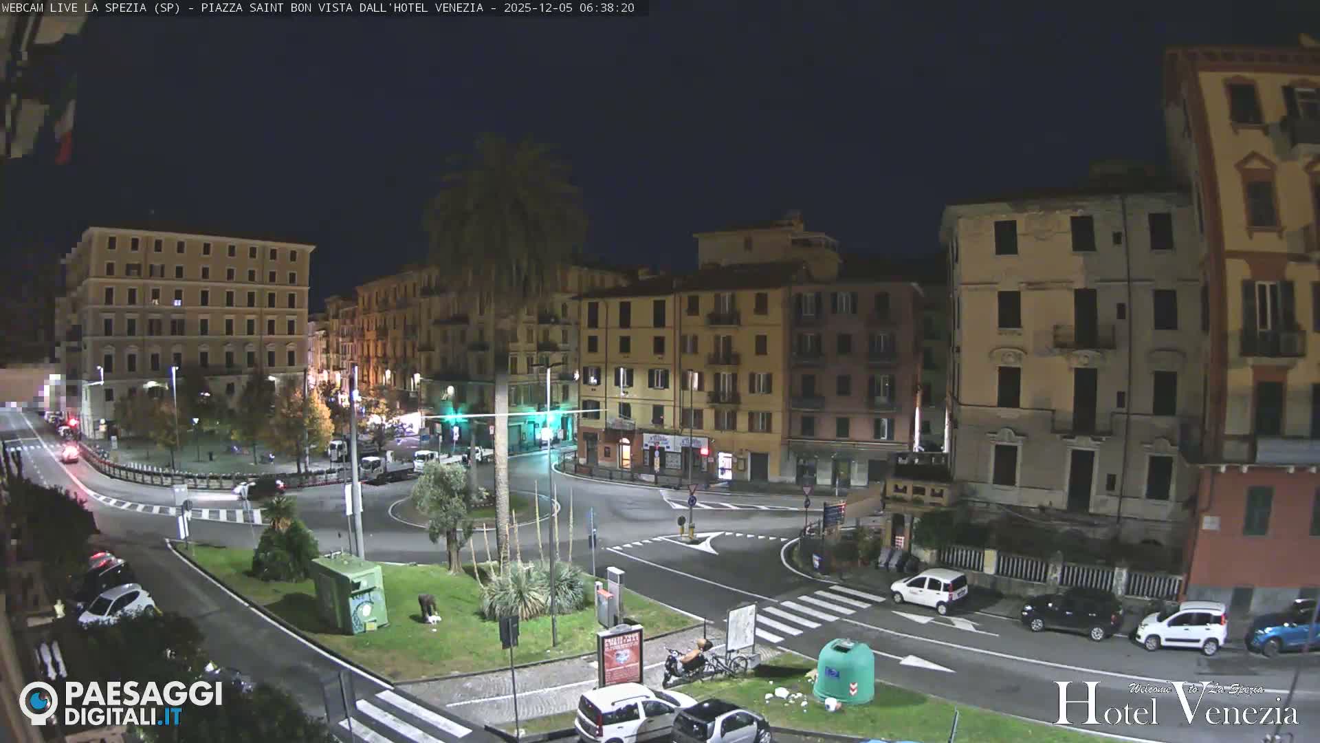 La Spezia Piazza Saint Bon Square Live Cam - Liguria, Italy