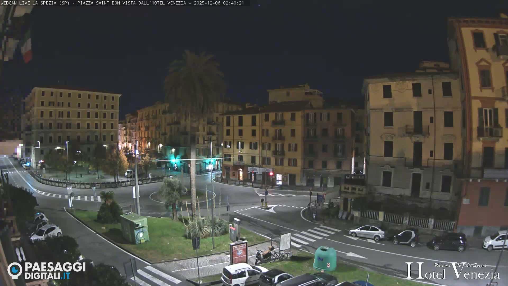 La Spezia Piazza Saint Bon Square Live Cam - Liguria, Italy