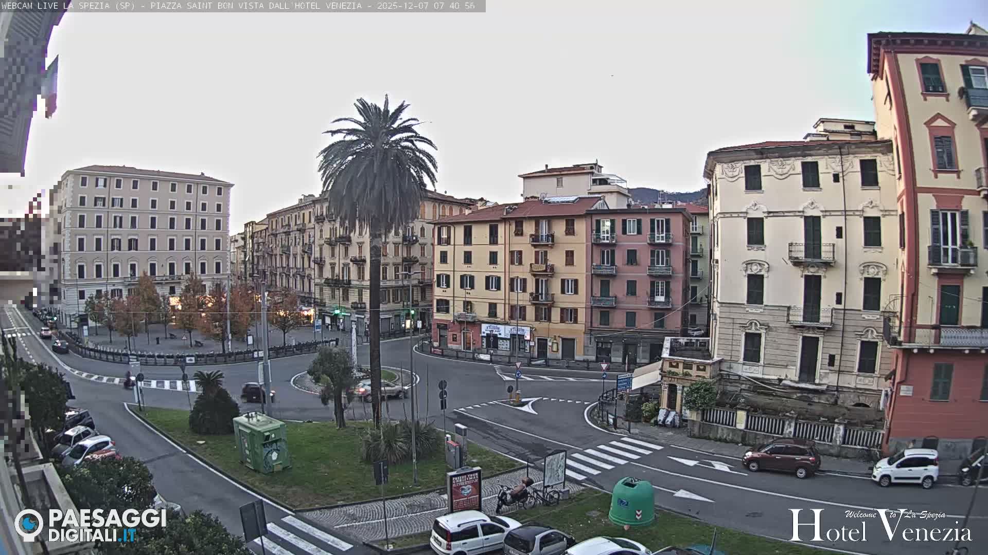 La Spezia Piazza Saint Bon Square Live Cam - Liguria, Italy