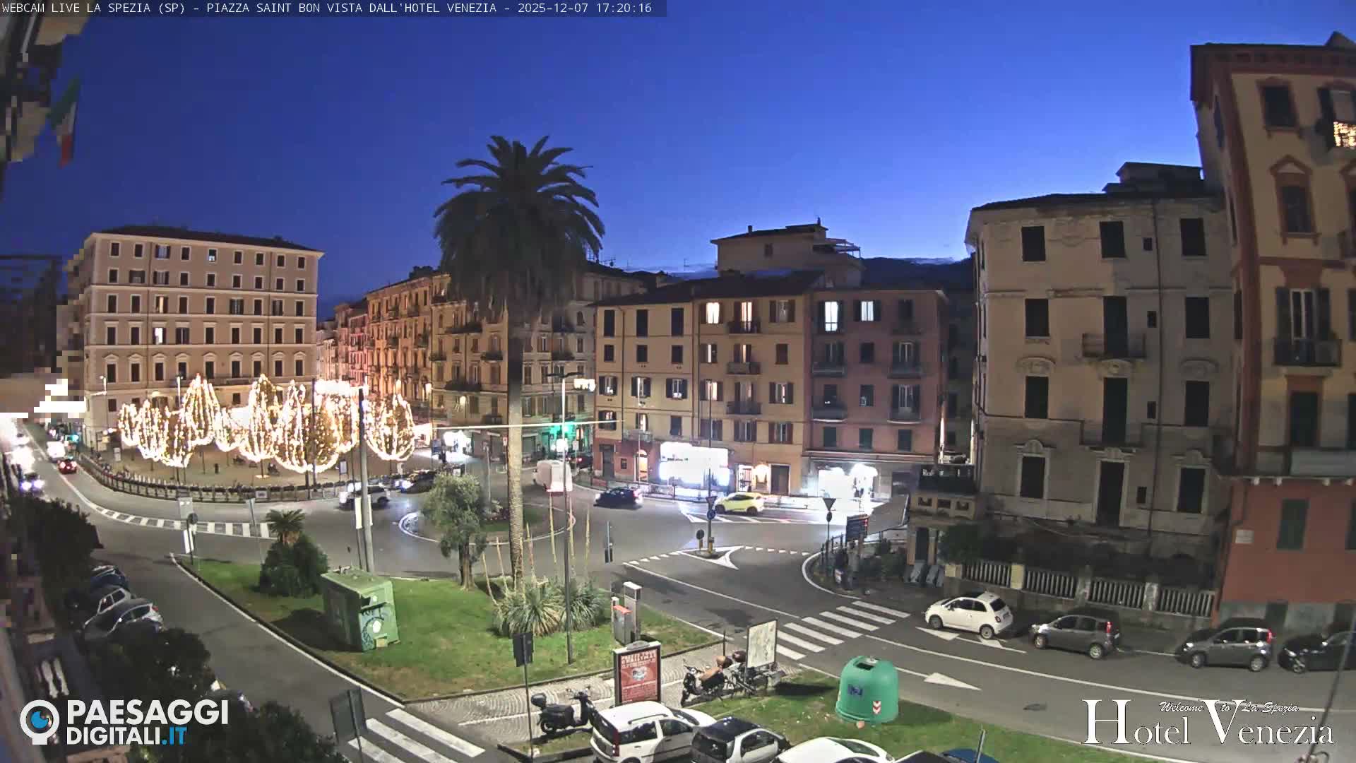 La Spezia Piazza Saint Bon Square Live Cam - Liguria, Italy