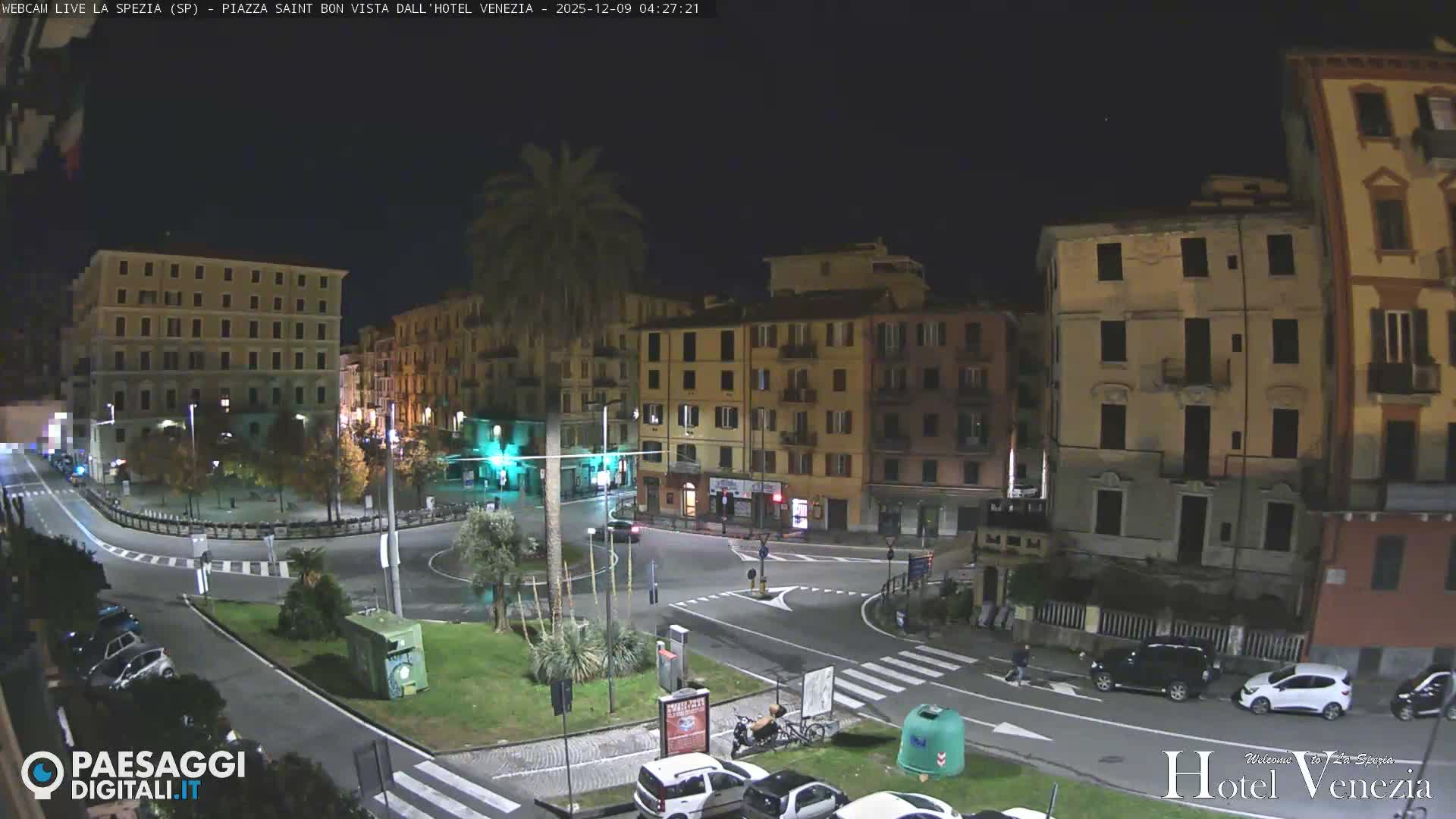 La Spezia Piazza Saint Bon Square Live Cam - Liguria, Italy