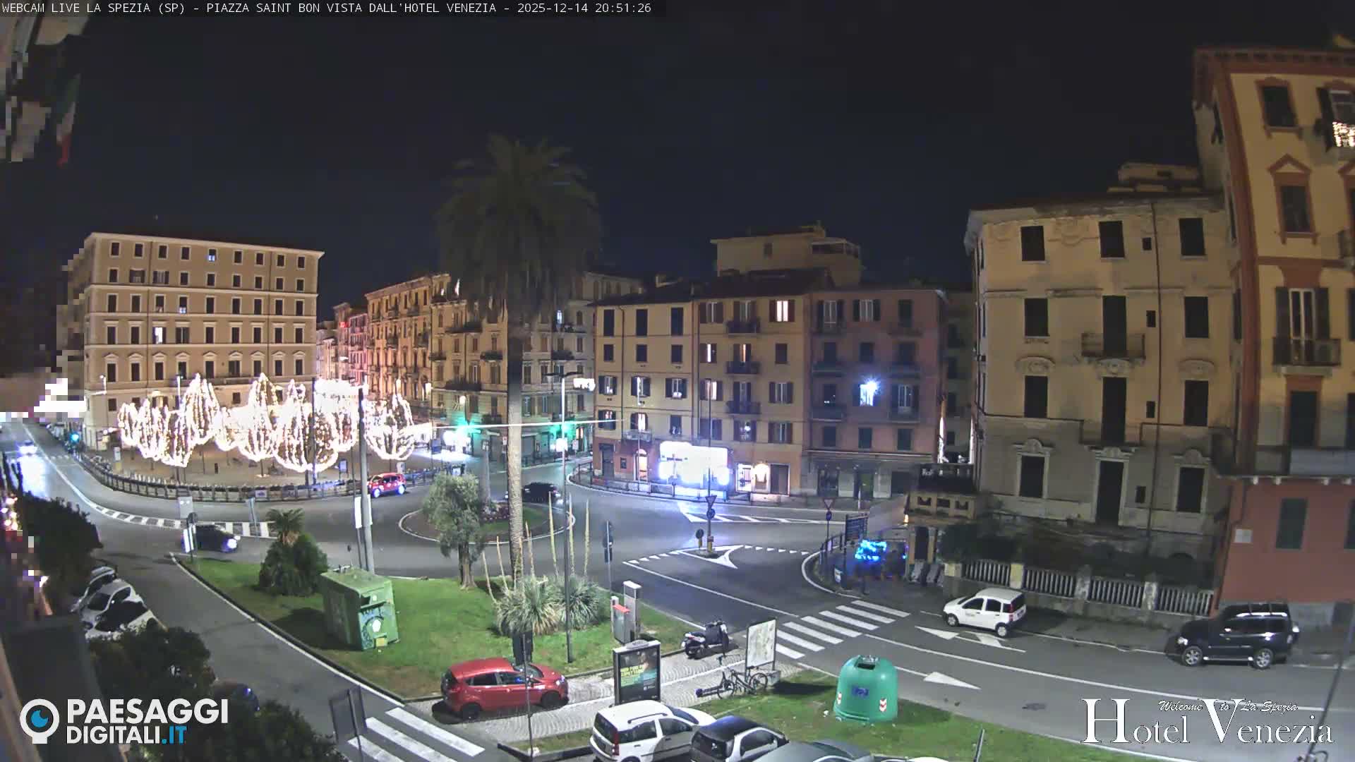 La Spezia Piazza Saint Bon Square Live Cam - Liguria, Italy