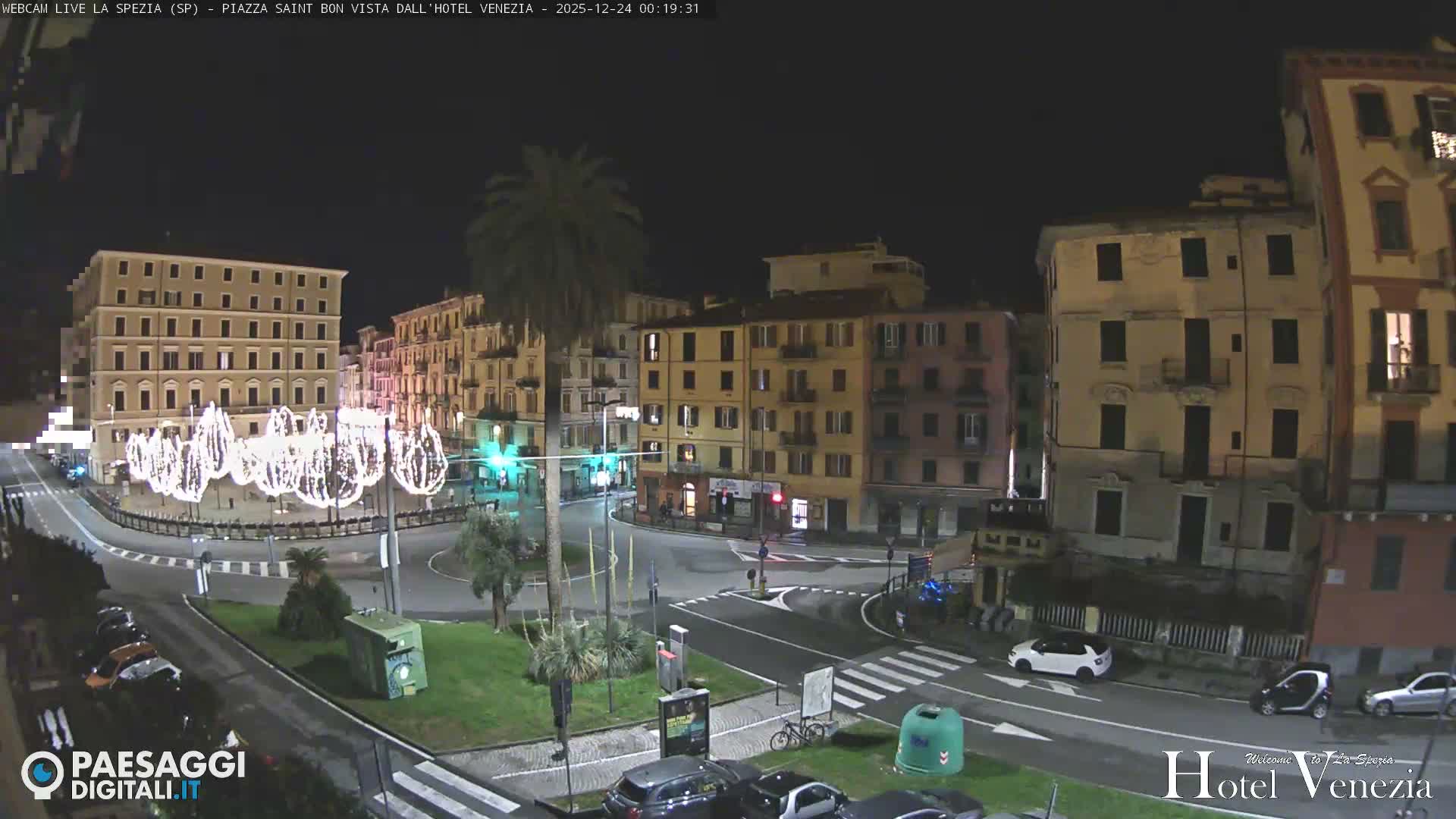 La Spezia Piazza Saint Bon Square Live Cam - Liguria, Italy