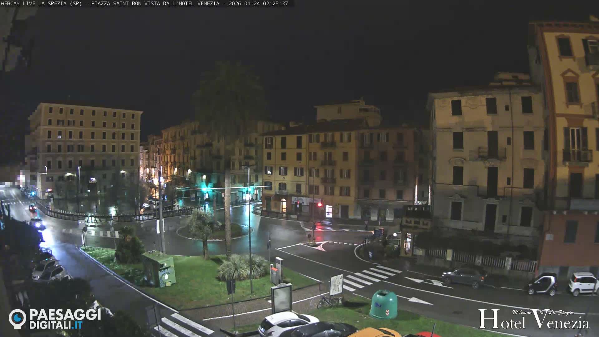 La Spezia Piazza Saint Bon Square Live Cam - Liguria, Italy