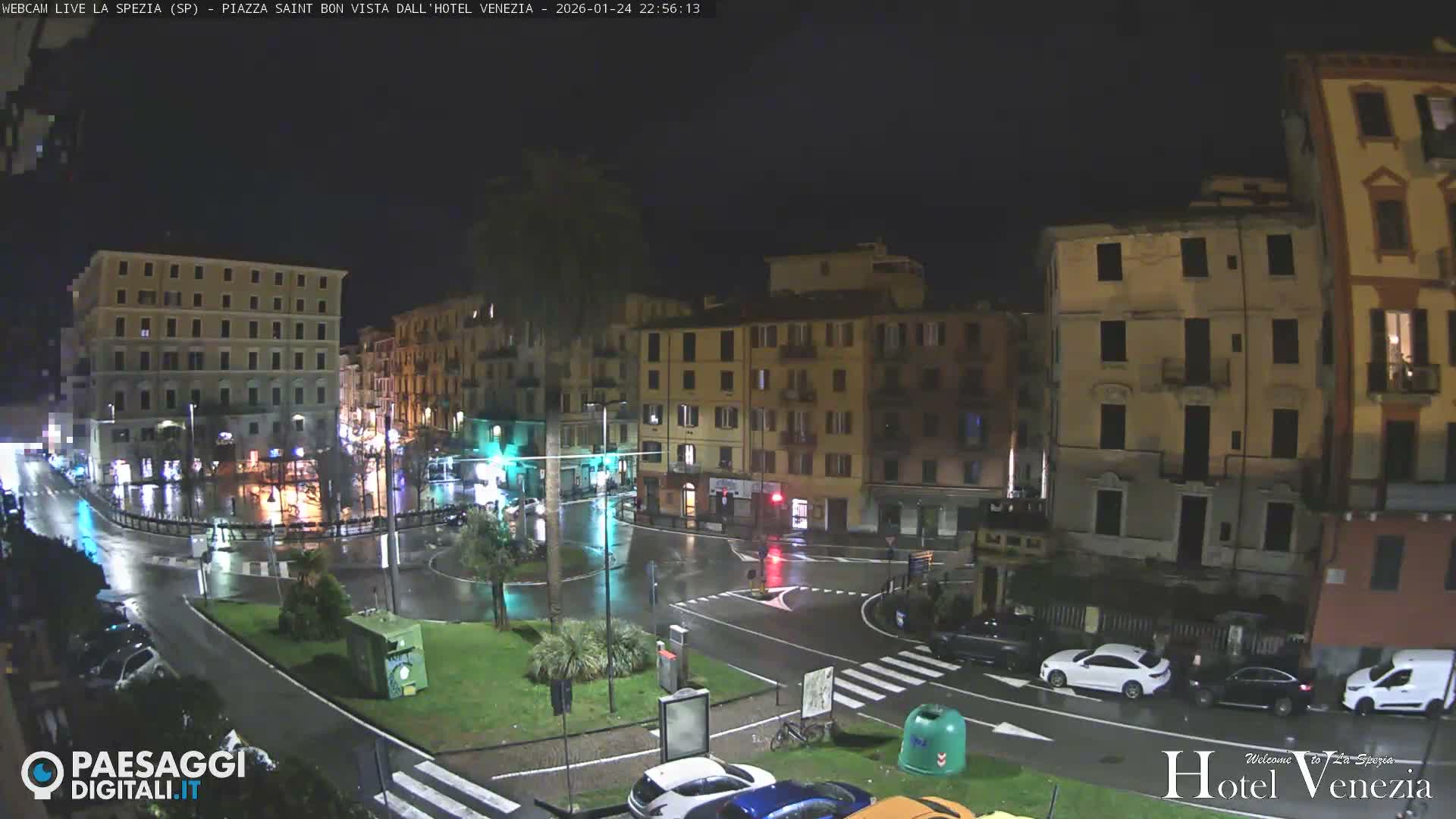 La Spezia Piazza Saint Bon Square Live Cam - Liguria, Italy