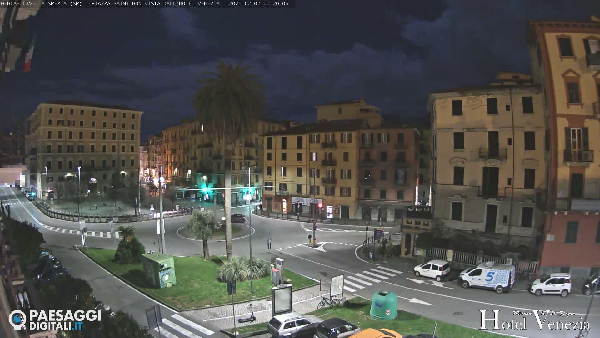 La Spezia Piazza Saint Bon Square Live Cam - Liguria, Italy