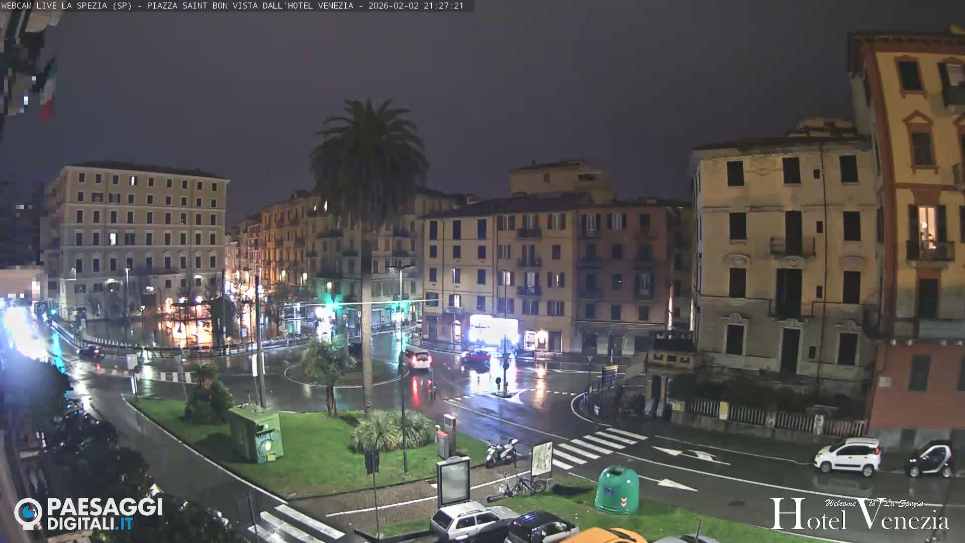 La Spezia Piazza Saint Bon Square Live Cam - Liguria, Italy