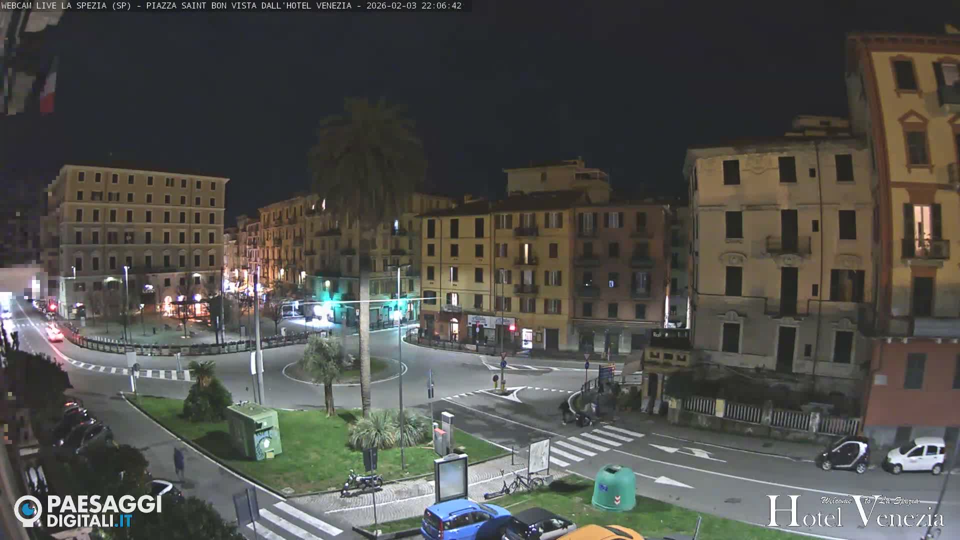 La Spezia Piazza Saint Bon Square Live Cam - Liguria, Italy