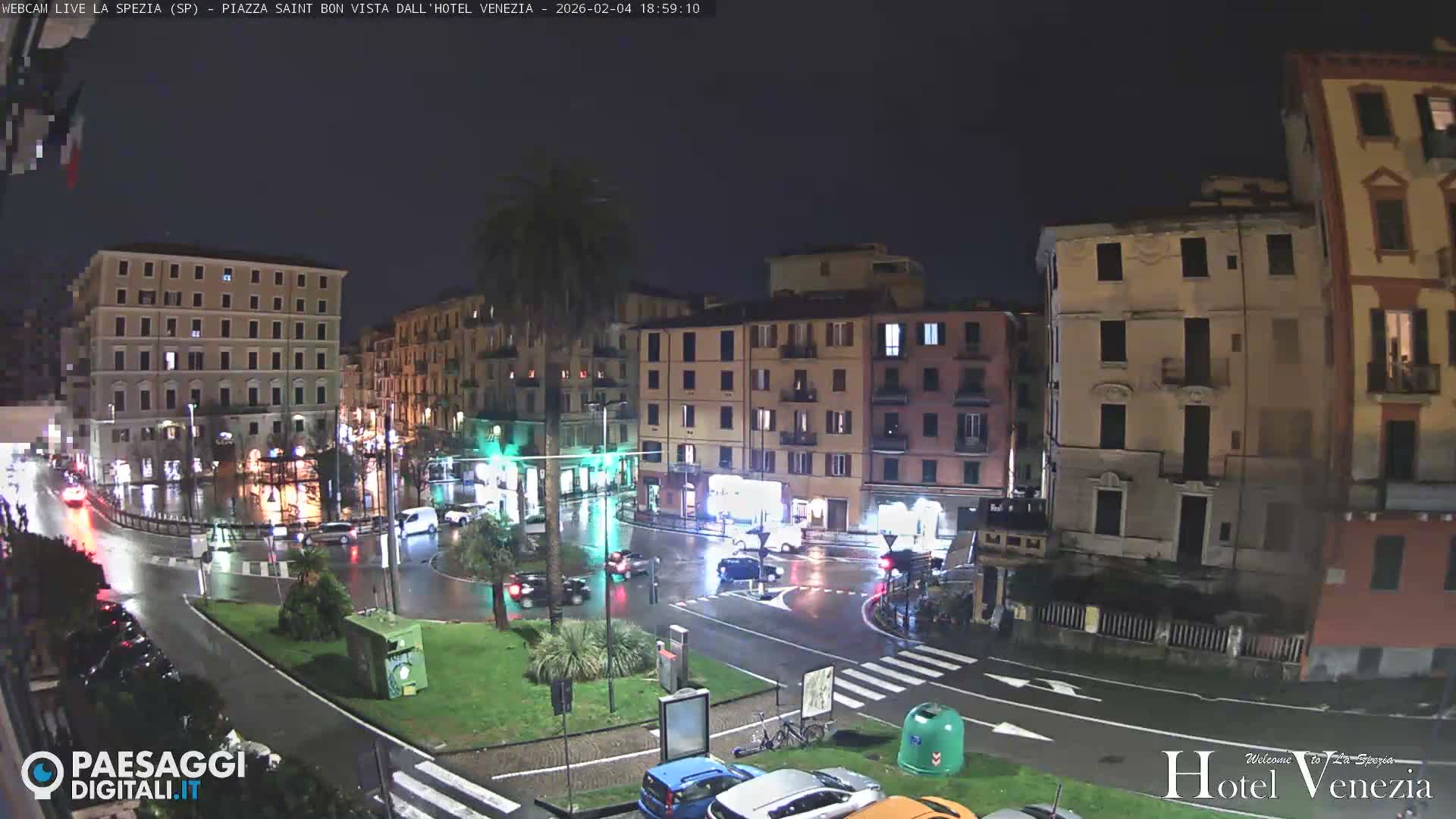 La Spezia Piazza Saint Bon Square Live Cam - Liguria, Italy