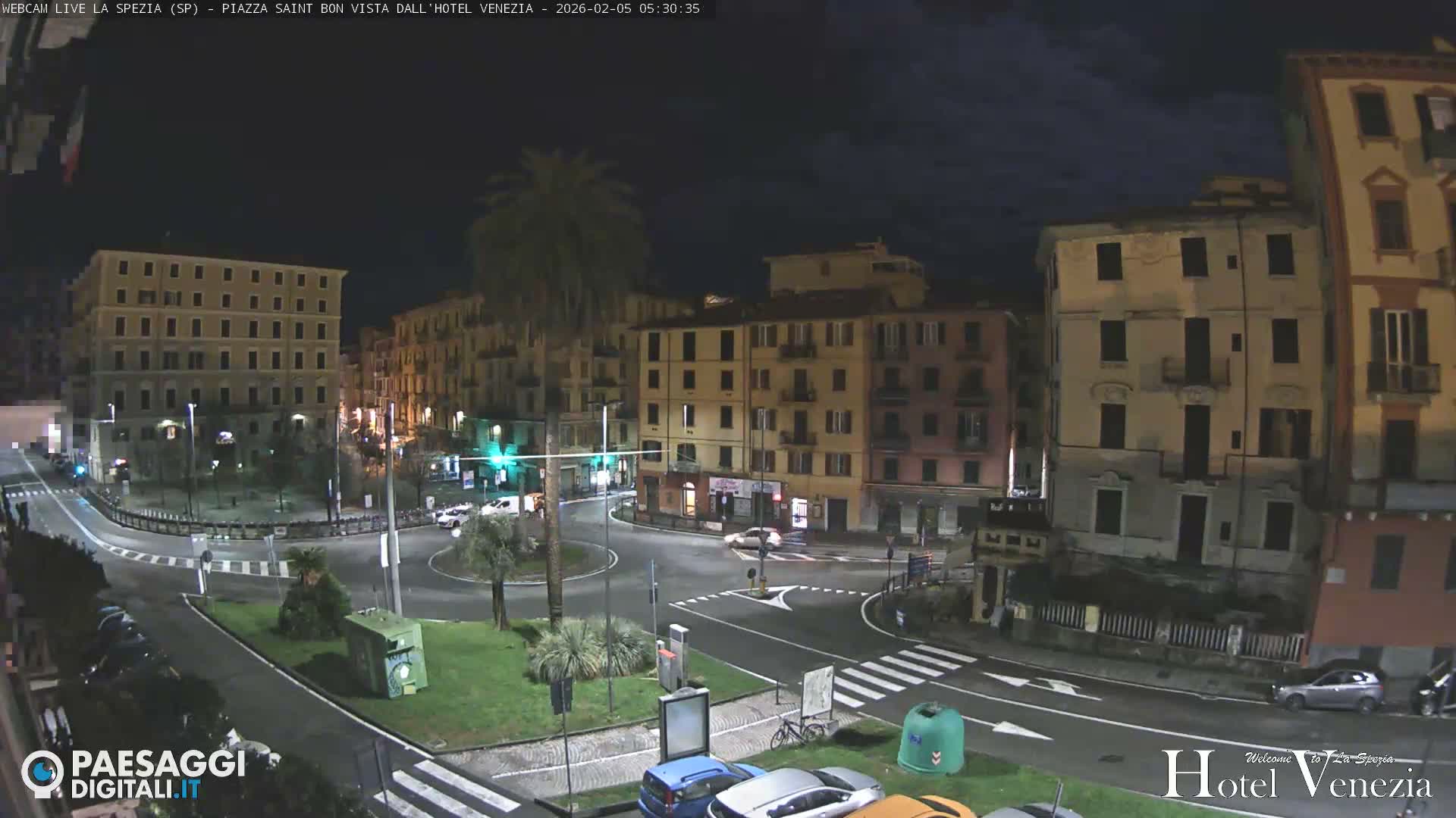 La Spezia Piazza Saint Bon Square Live Cam - Liguria, Italy