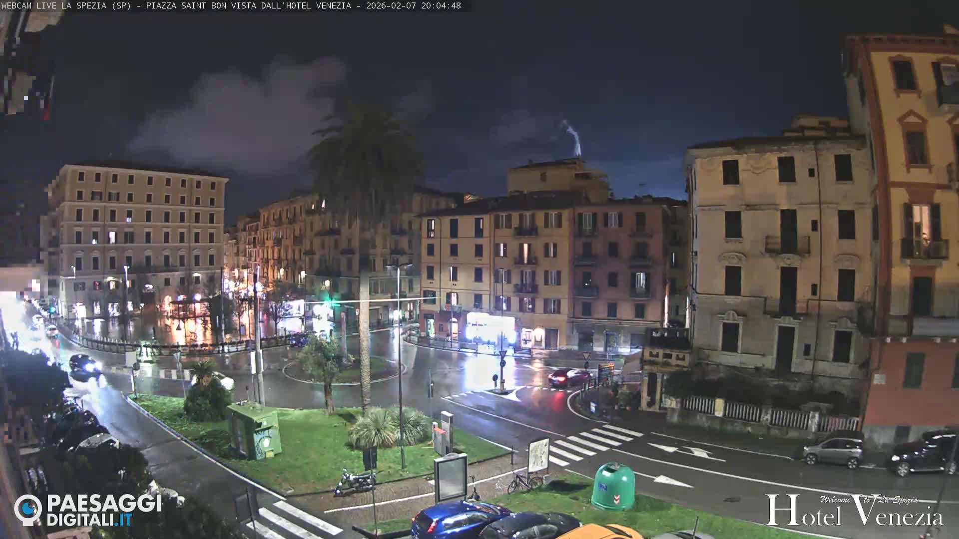 La Spezia Piazza Saint Bon Square Live Cam - Liguria, Italy