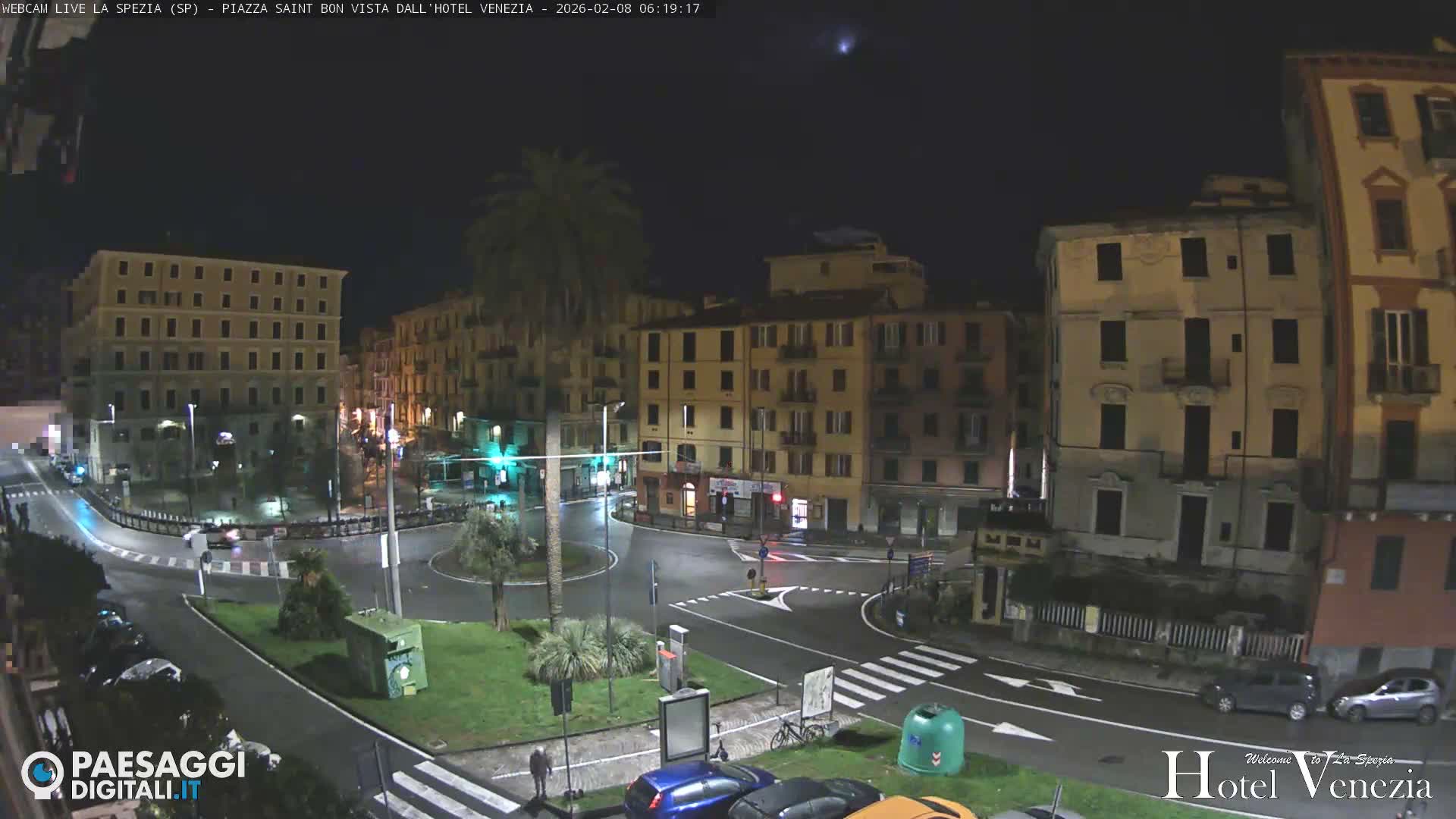 La Spezia Piazza Saint Bon Square Live Cam - Liguria, Italy
