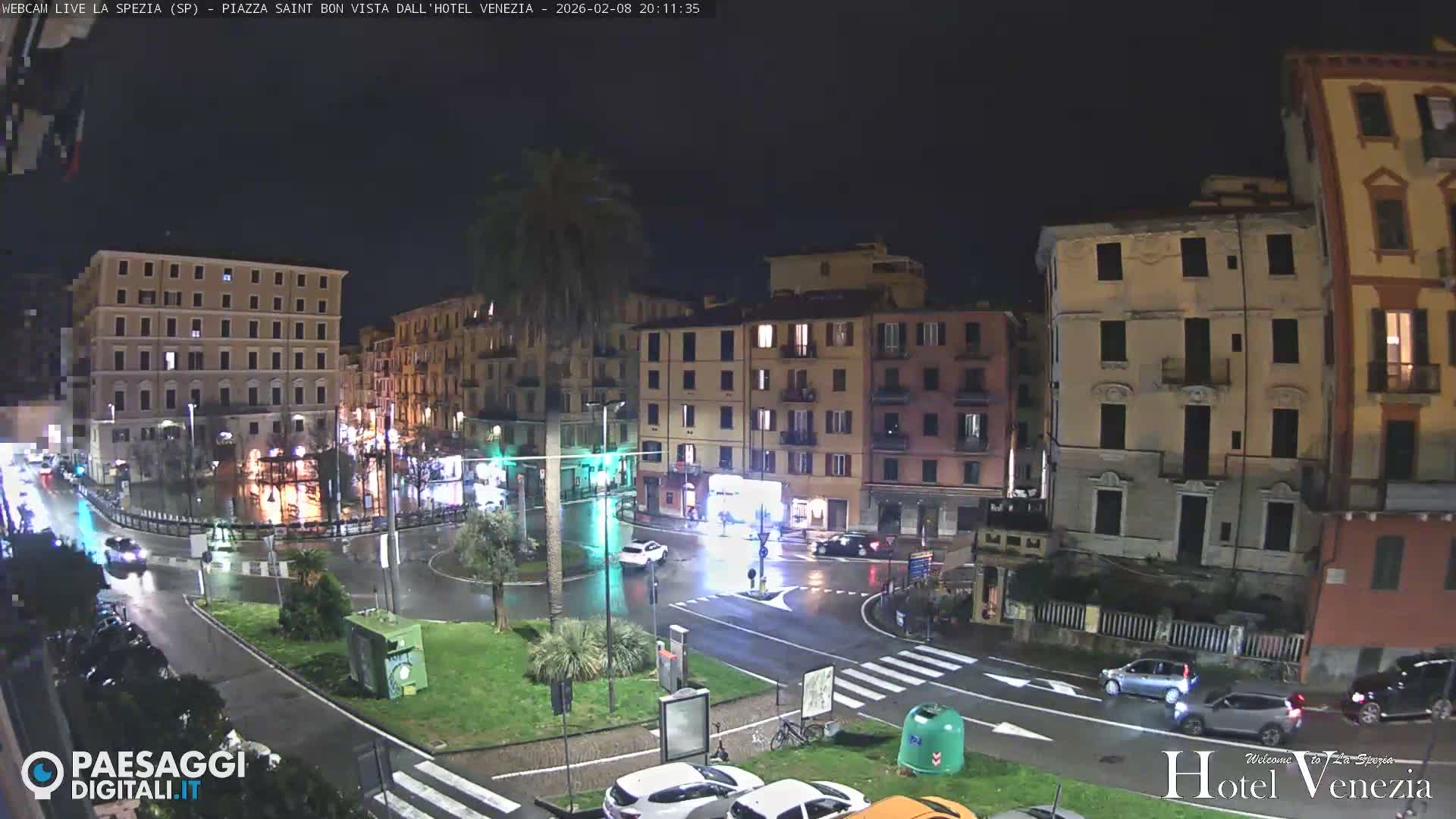 La Spezia Piazza Saint Bon Square Live Cam - Liguria, Italy