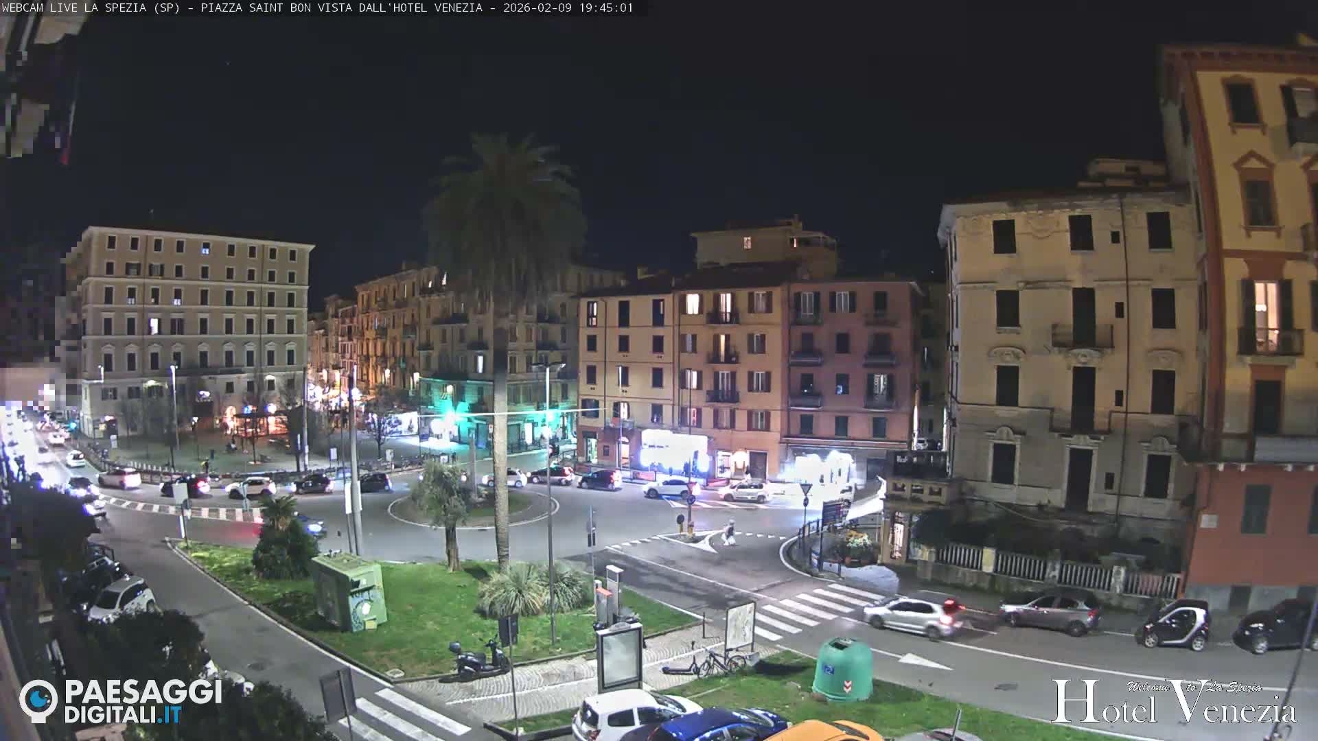 La Spezia Piazza Saint Bon Square Live Cam - Liguria, Italy
