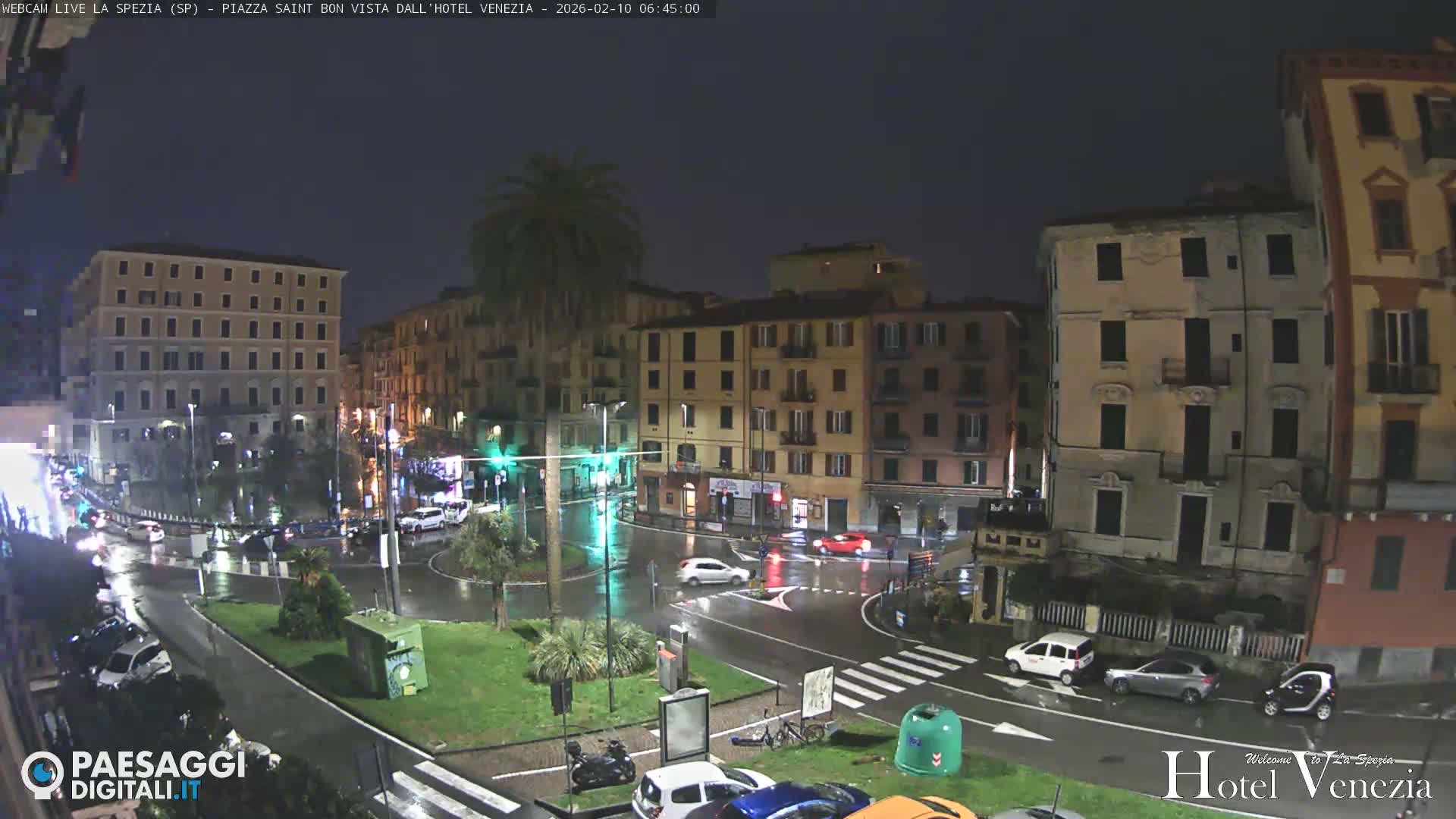 La Spezia Piazza Saint Bon Square Live Cam - Liguria, Italy