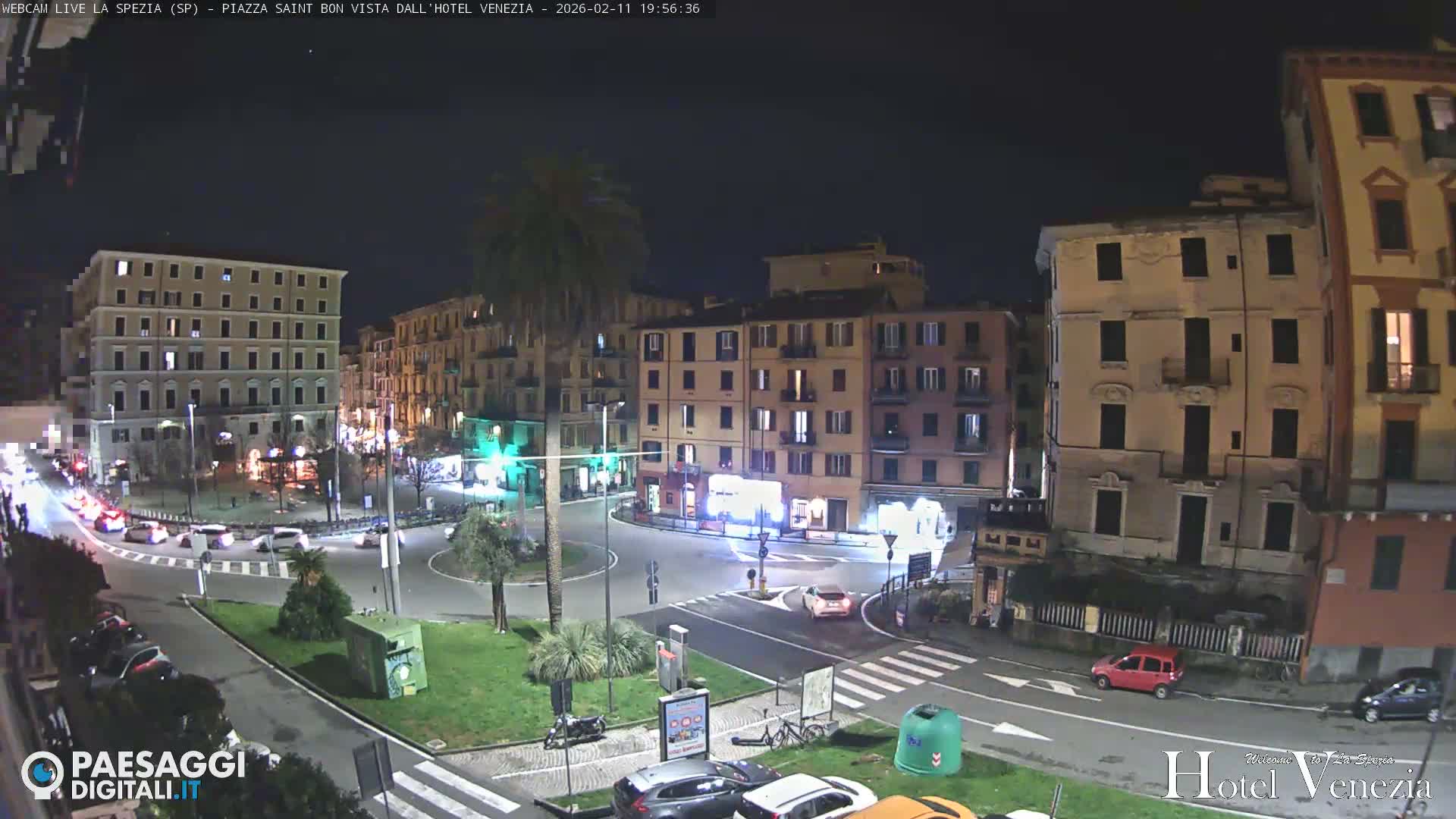 La Spezia Piazza Saint Bon Square Live Cam - Liguria, Italy
