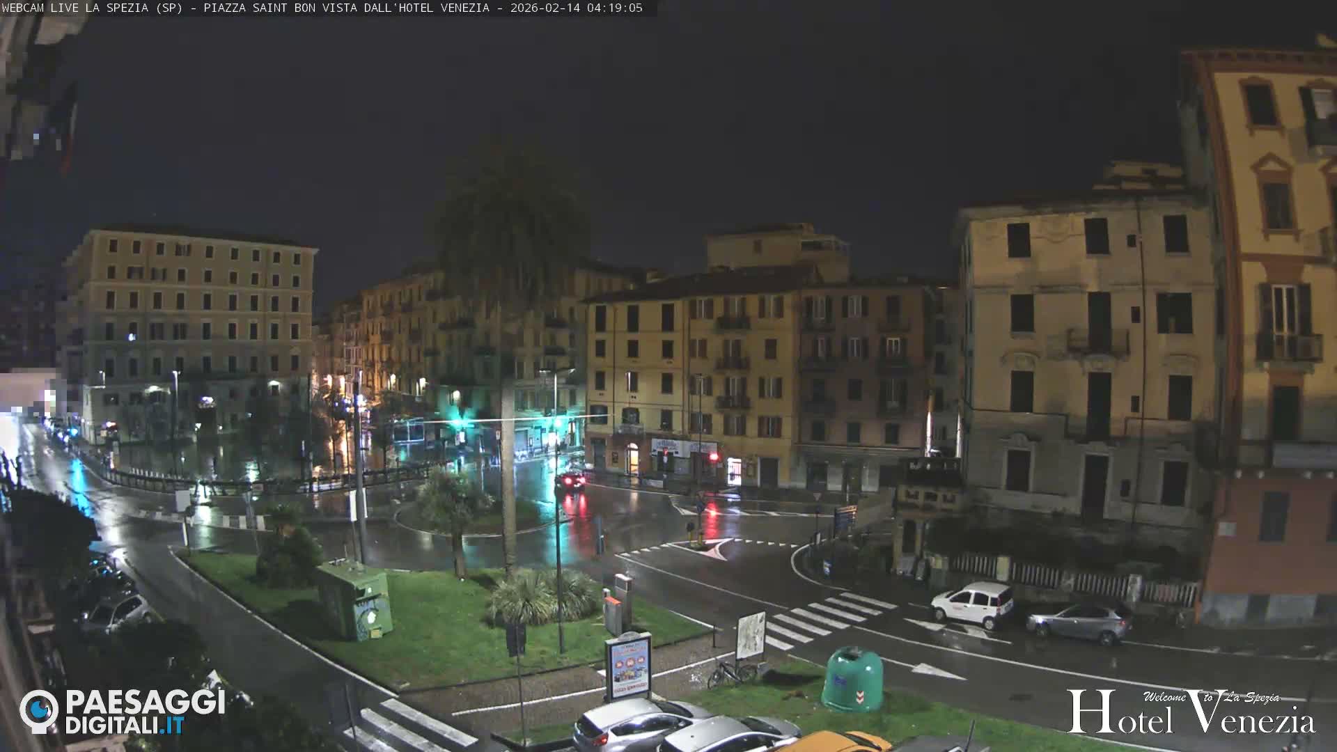 La Spezia Piazza Saint Bon Square Live Cam - Liguria, Italy