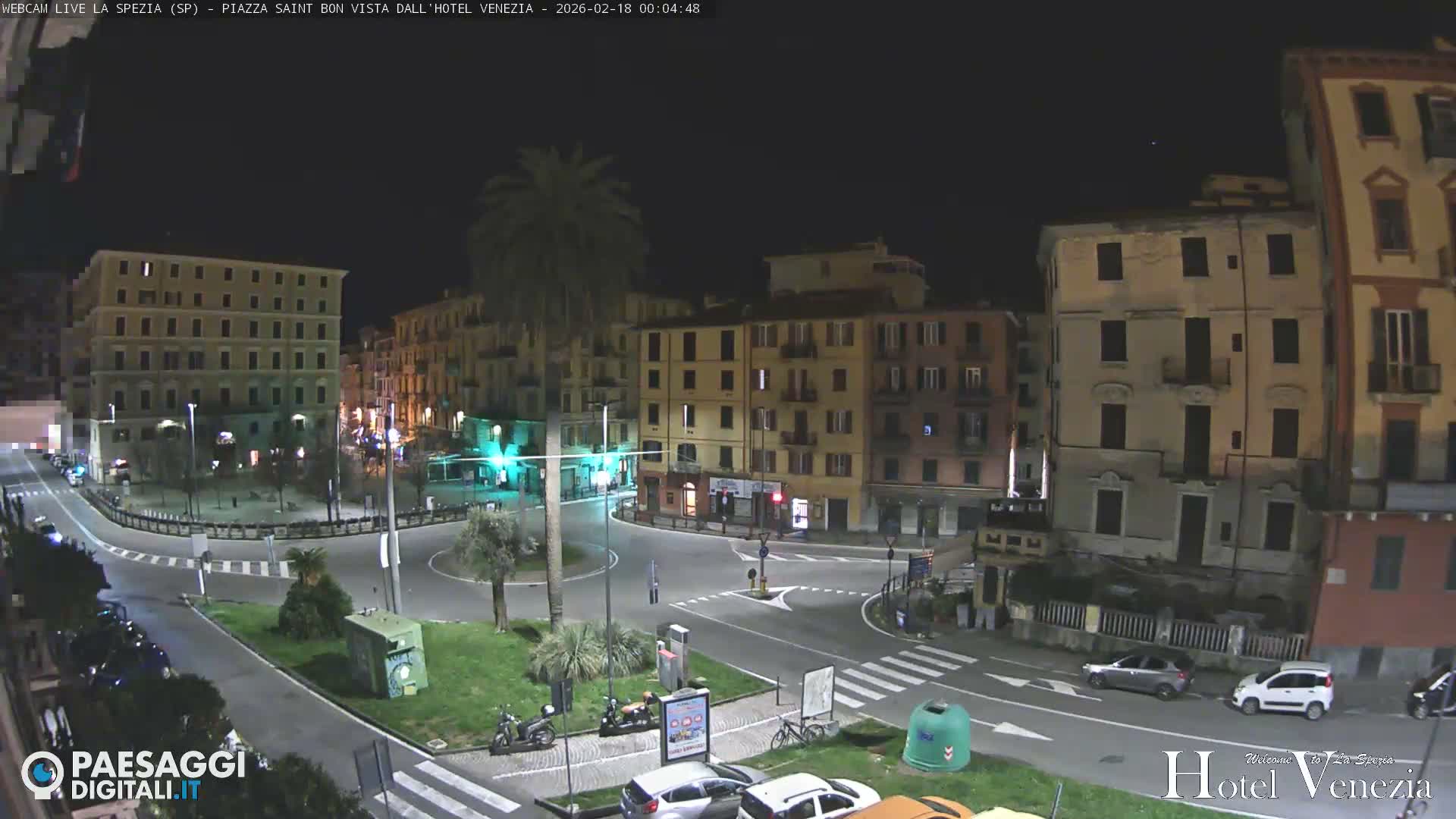 La Spezia Piazza Saint Bon Square Live Cam - Liguria, Italy