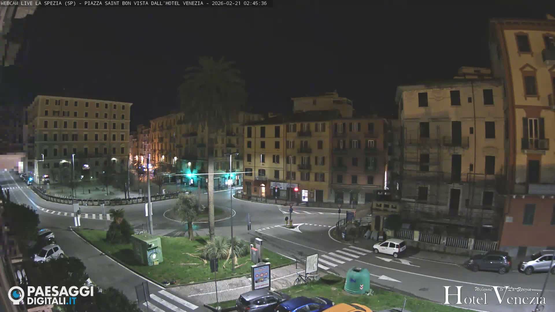 La Spezia Piazza Saint Bon Square Live Cam - Liguria, Italy