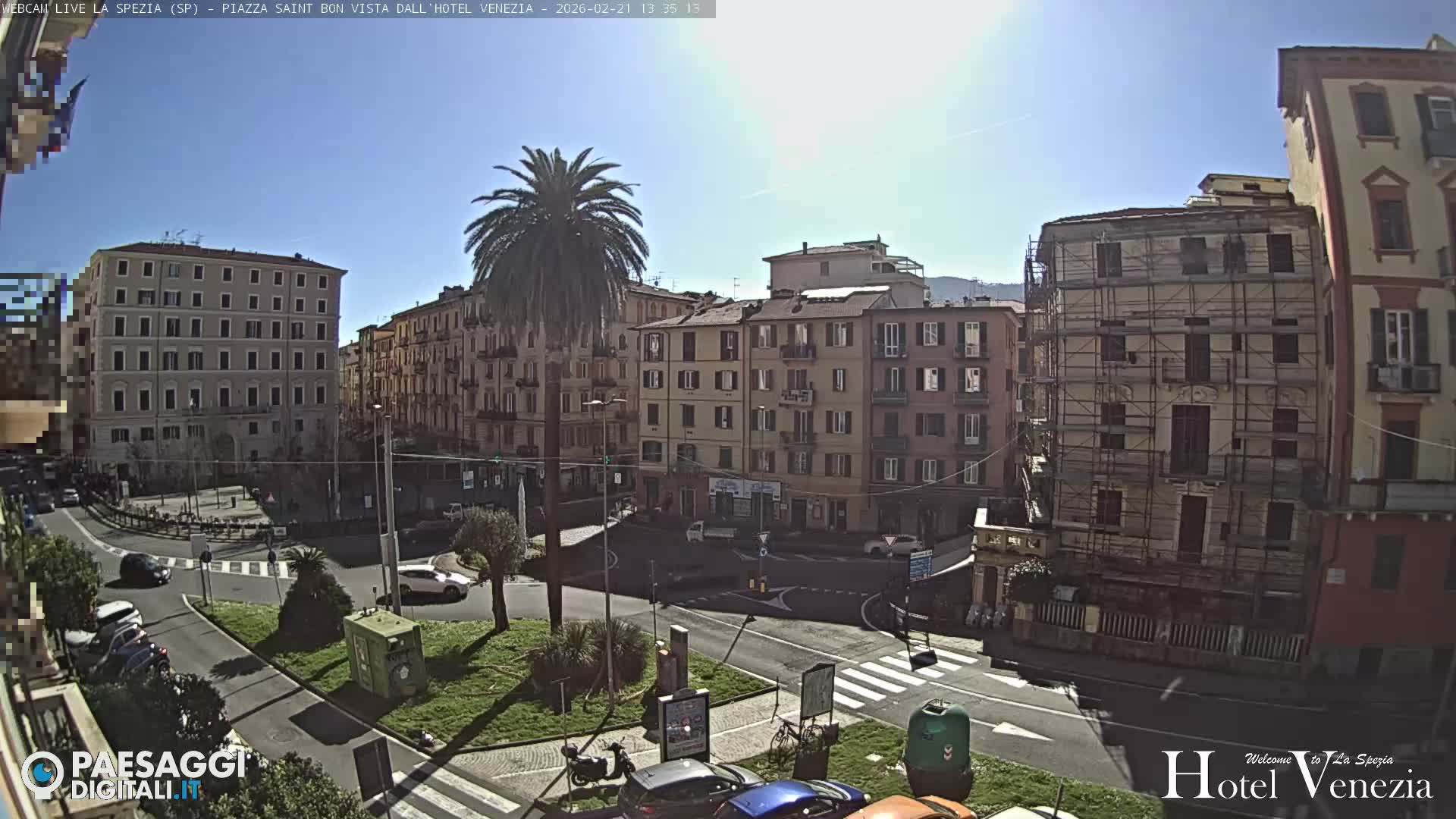 La Spezia Piazza Saint Bon Square Live Cam - Liguria, Italy