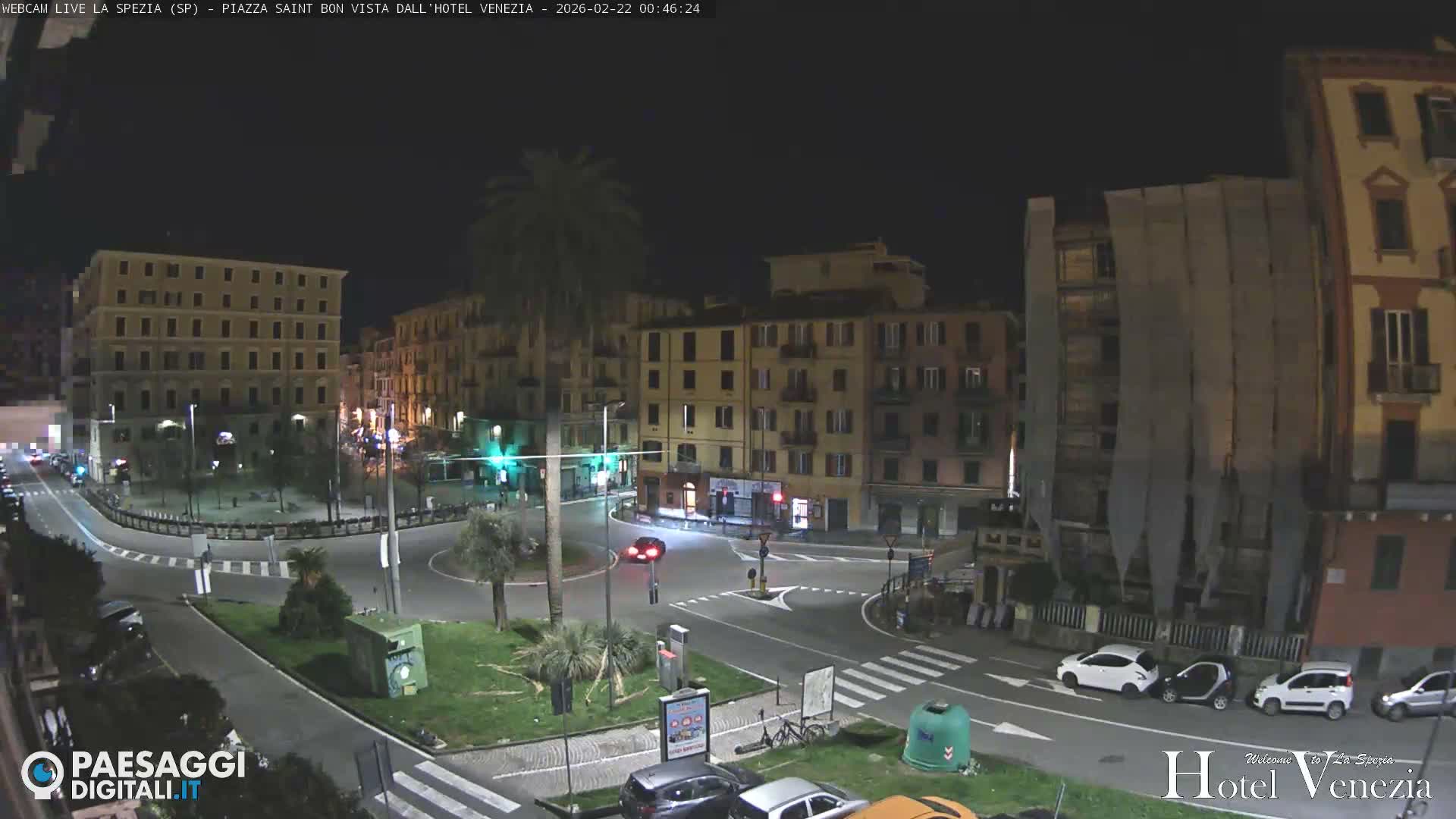 La Spezia Piazza Saint Bon Square Live Cam - Liguria, Italy