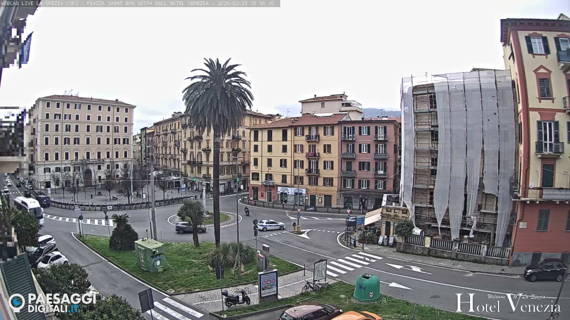 La Spezia Piazza Saint Bon Square Live Cam - Liguria, Italy