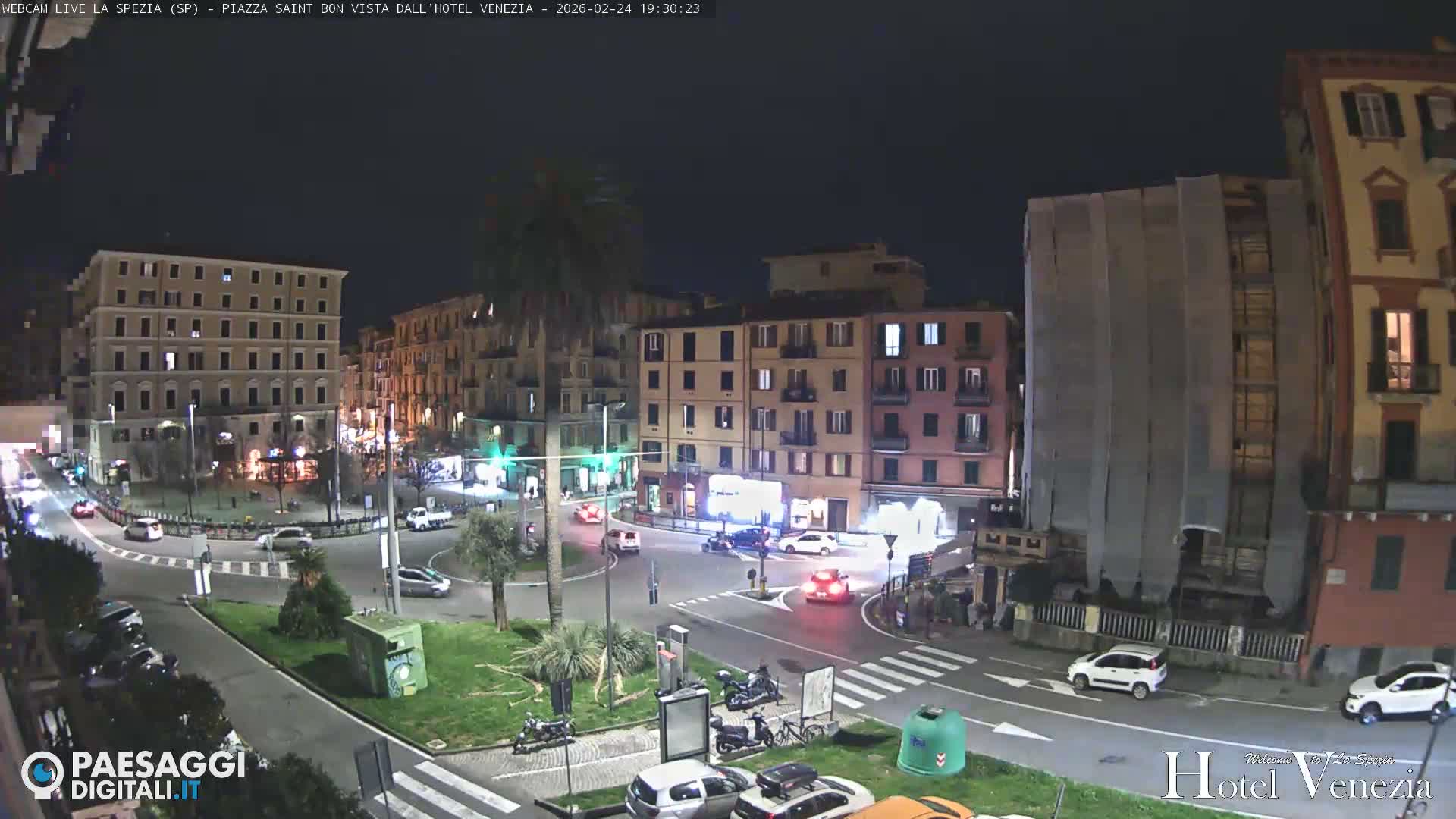 La Spezia Piazza Saint Bon Square Live Cam - Liguria, Italy