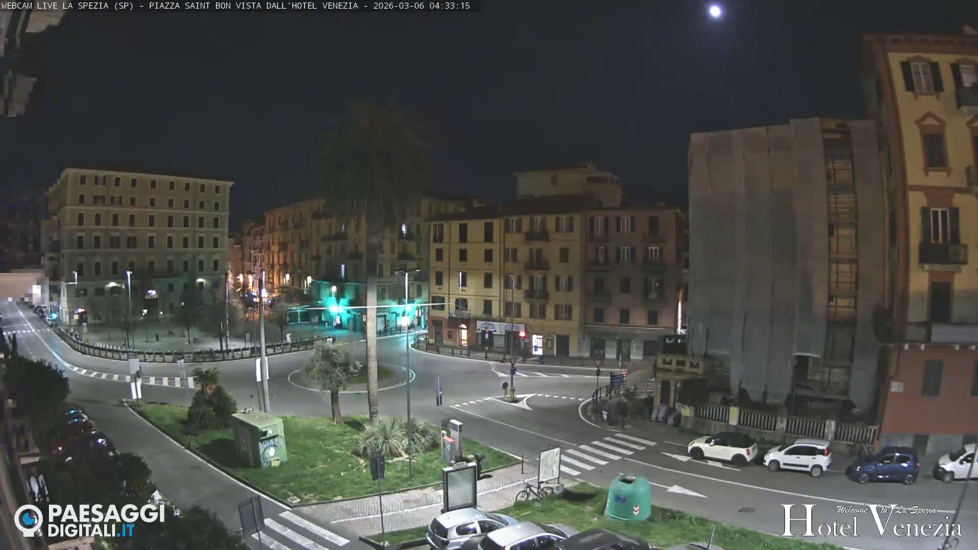 La Spezia Piazza Saint Bon Square Live Cam - Liguria, Italy
