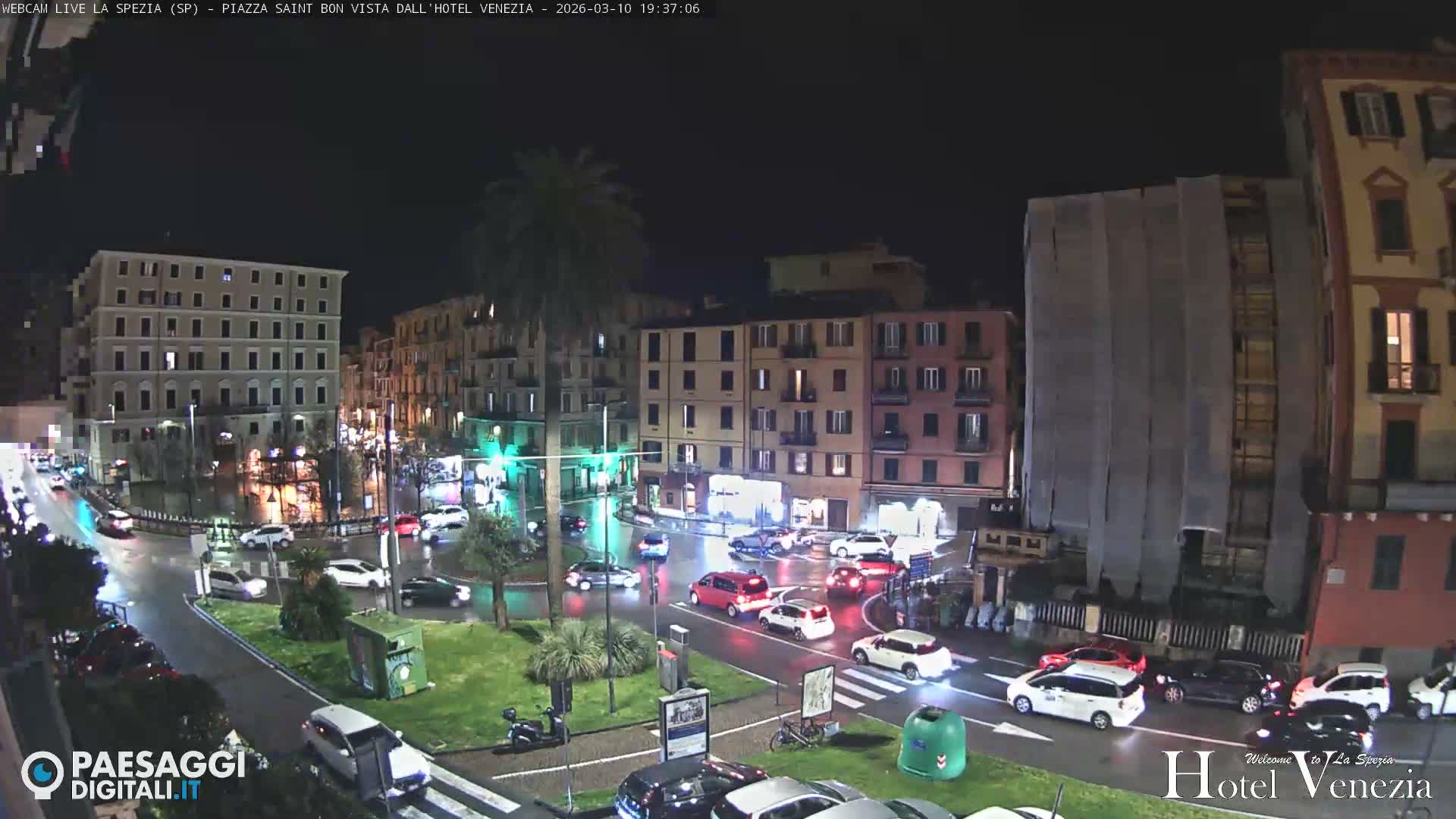 La Spezia Piazza Saint Bon Square Live Cam - Liguria, Italy