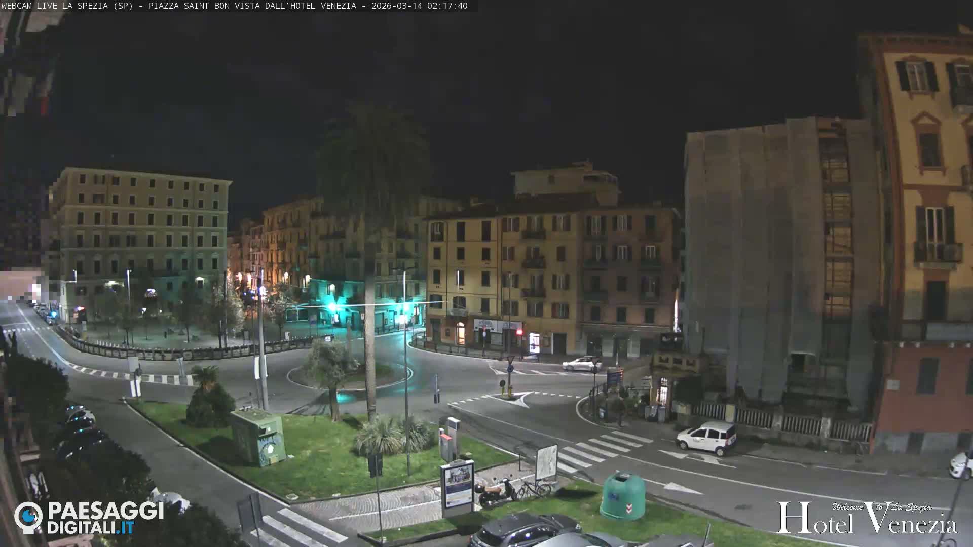 La Spezia Piazza Saint Bon Square Live Cam - Liguria, Italy