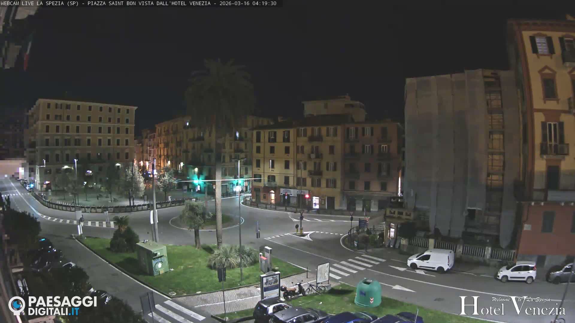 La Spezia Piazza Saint Bon Square Live Cam - Liguria, Italy